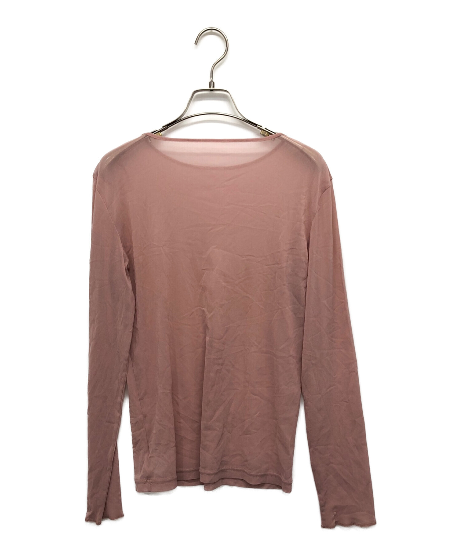 即出荷可 ＜6(ROKU)＞NYLON TULLE PULLOVER - トップス