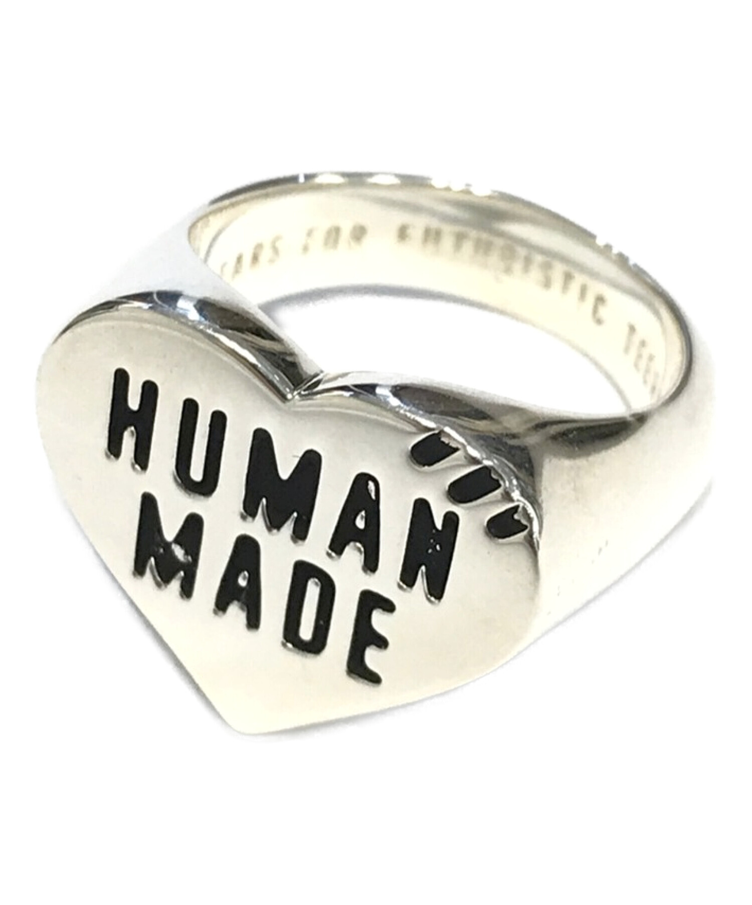 HUMAN MADE Heart Silver Ring Silver