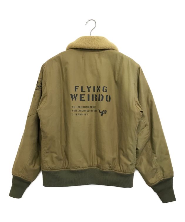 中古・古着通販】WEIRDO (ウィアード) [古着]フライトジャケット カーキ サイズ:XL｜ブランド・古着通販 トレファク公式【TREFAC  FASHION】スマホサイト