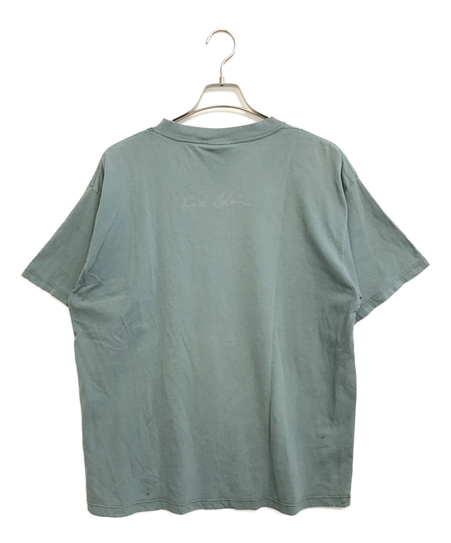 バンドTシャツ (バンドTシャツ) [古着]90s GIANT アーティストTシャツ ブルー サイズ:XL