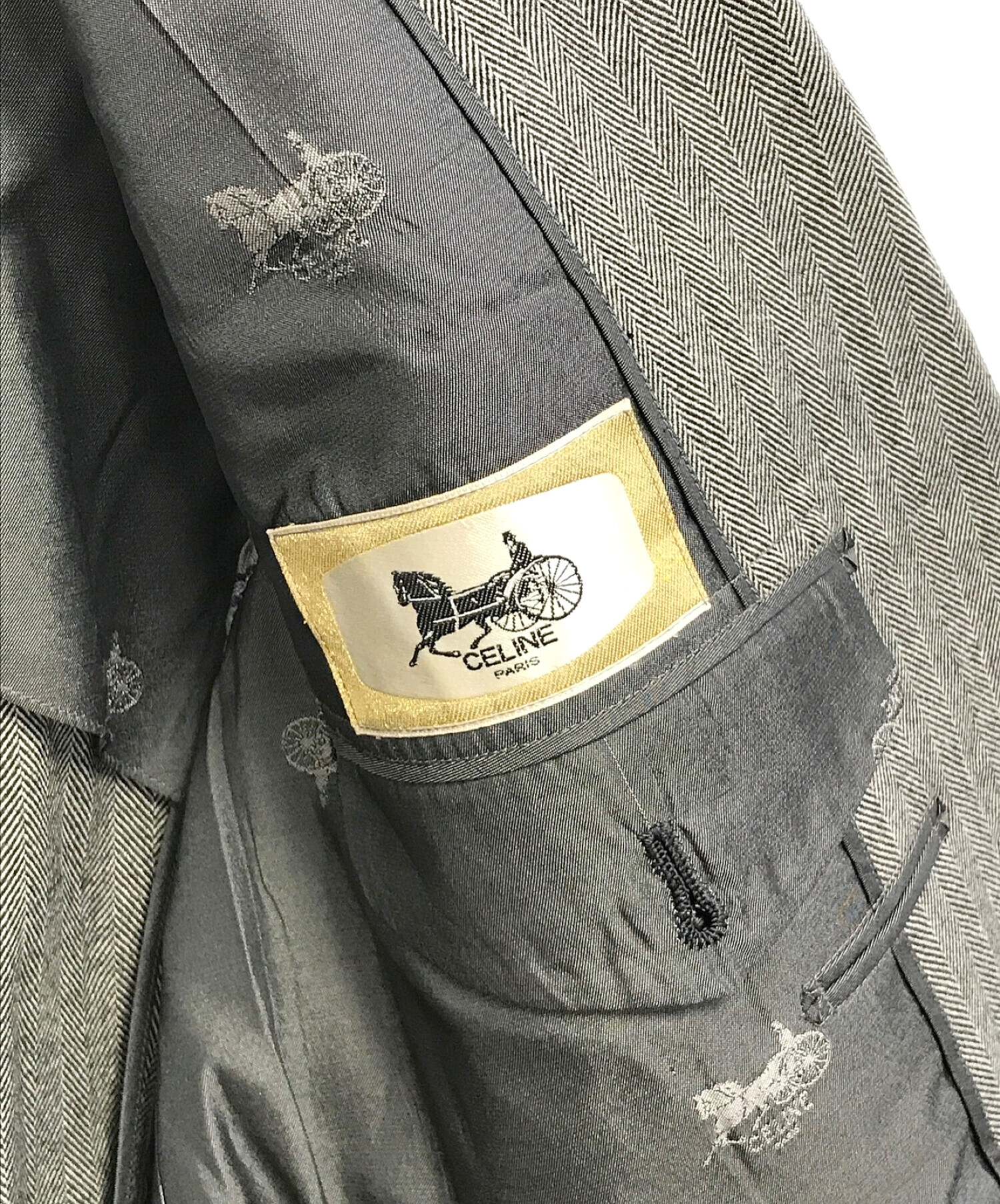 中古・古着通販】CELINE (セリーヌ) NAGASHIMA SUIT (ナガシマスーツ