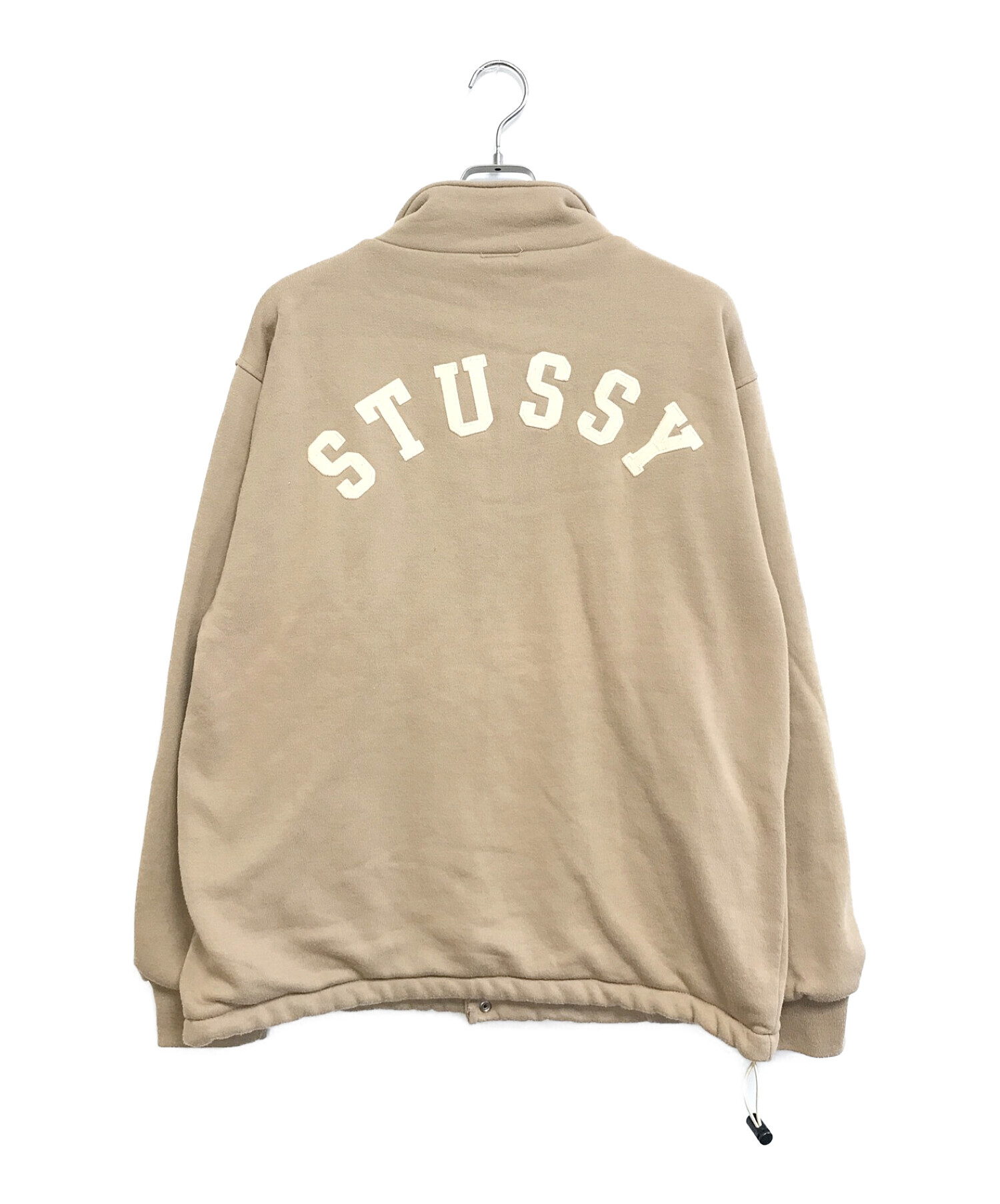 stussy (ステューシー) [OLD]スナップスウェット ベージュ サイズ:L