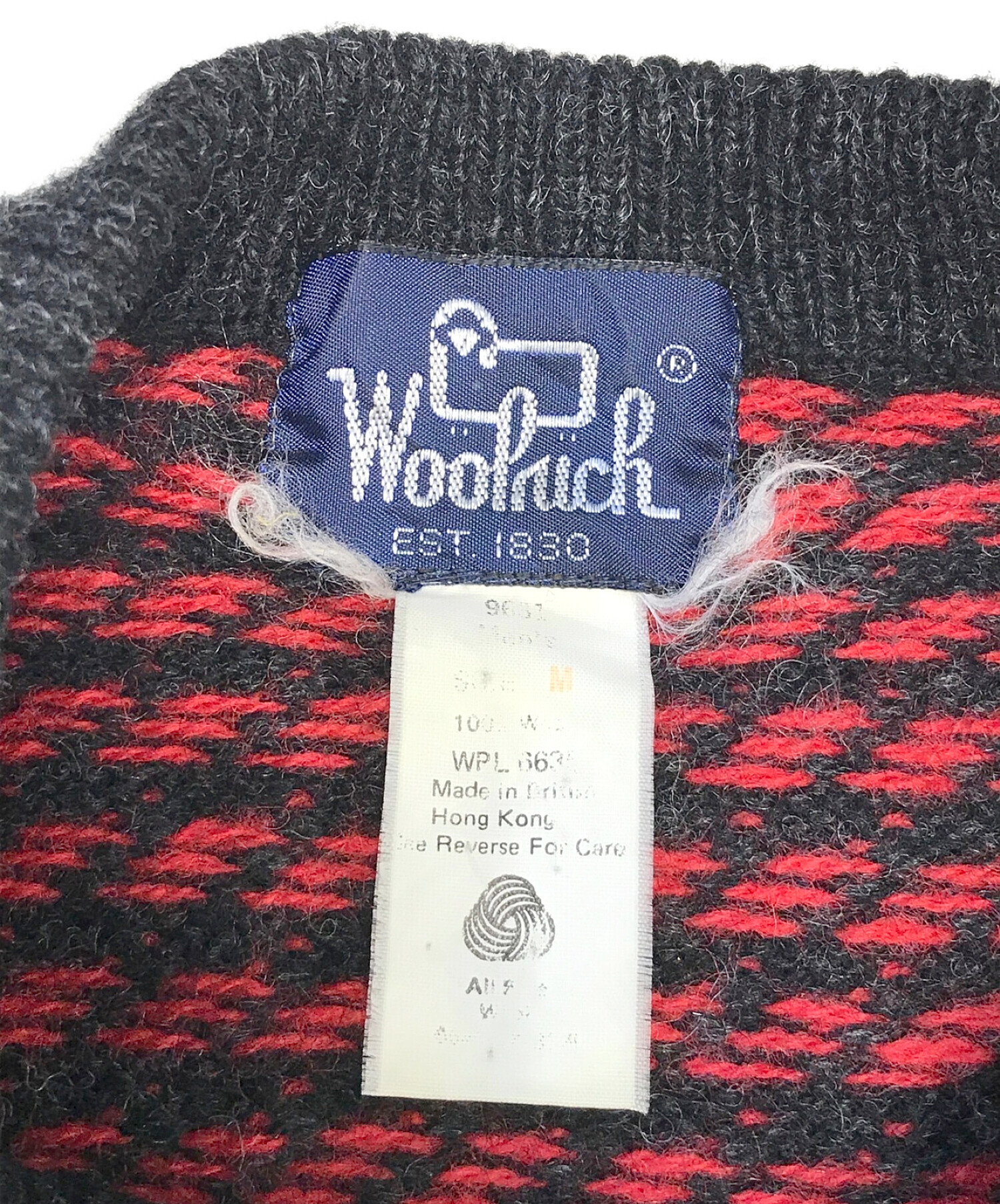 中古・古着通販】WOOLRICH (ウールリッチ) [古着]バーズアイニット