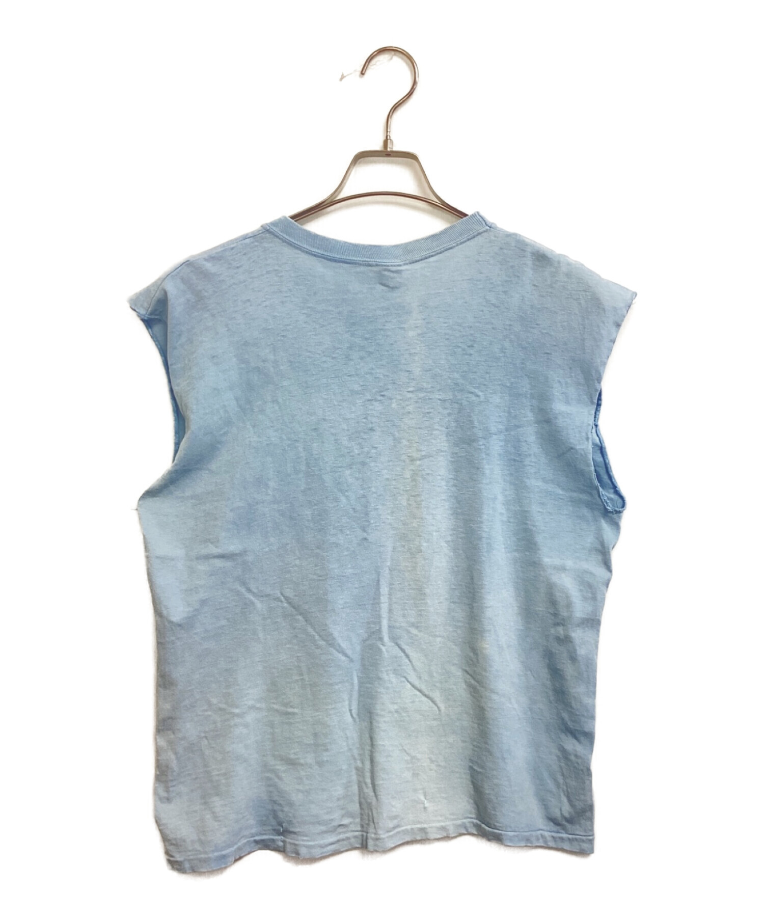 アーティストTシャツ (アーティストTシャツ) [古着]60's ELVIS PRESLEY(エルビスプレスリー) ヴィンテージアーティストTシャツ  ブルー サイズ:42-44