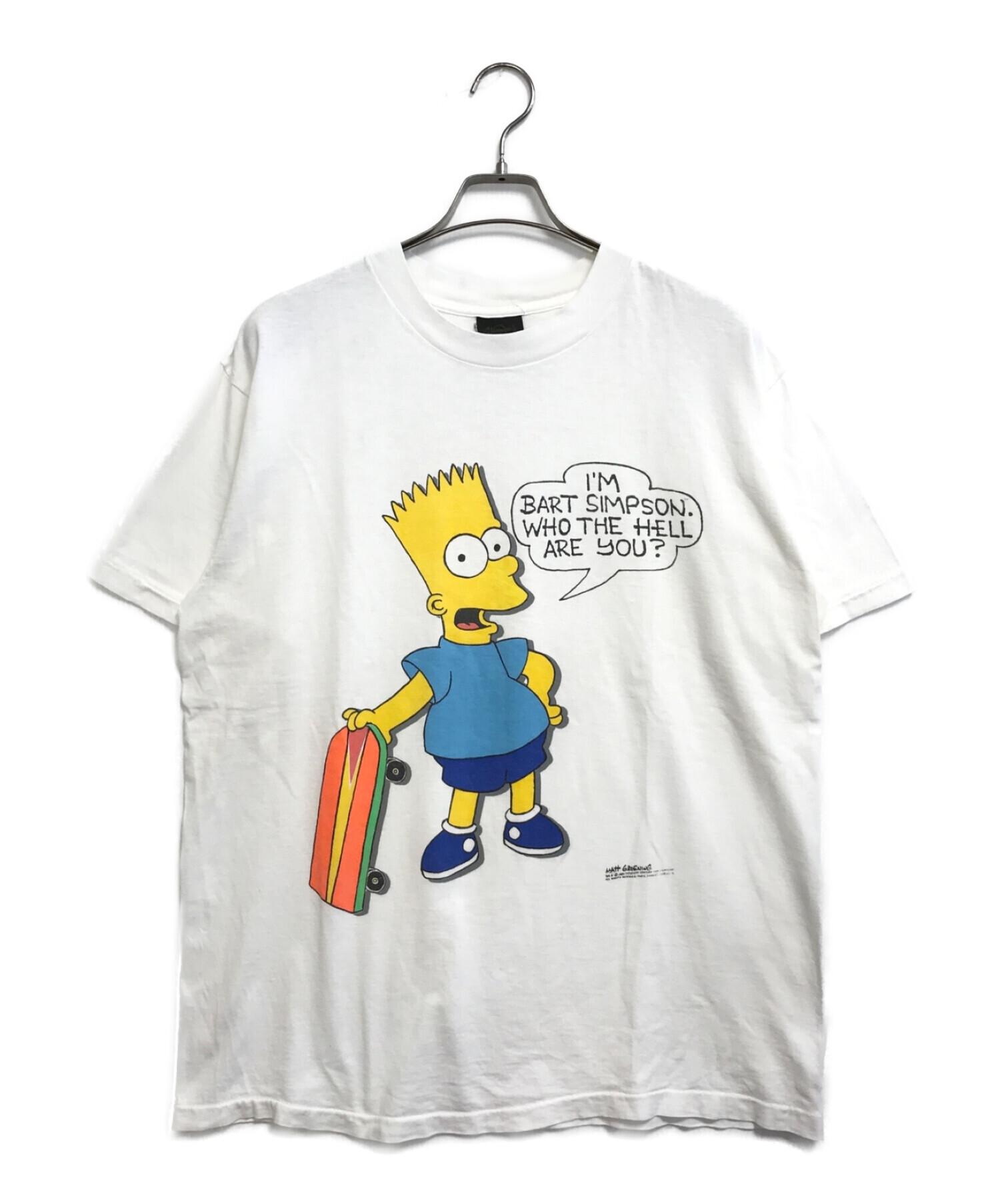 The Simpsons (ザ シンプソンズ) [古着]Tシャツ ホワイト サイズ:XL