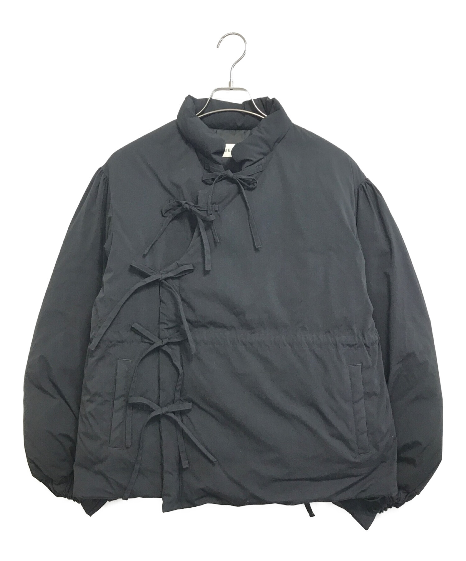 中古・古着通販】BELPER (ベルパー) strings down jacket ブラック