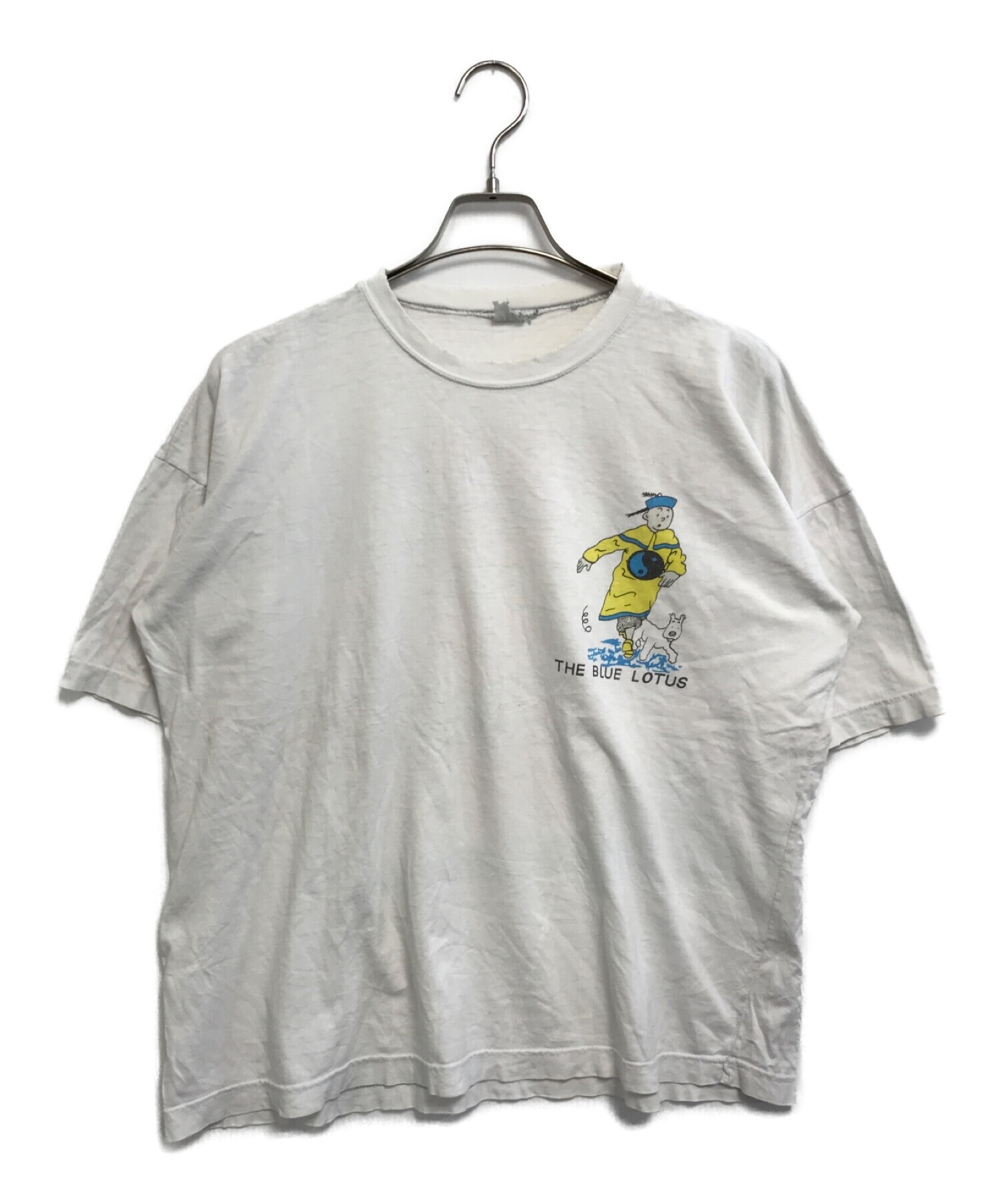 古着 ©2003 GTO Tシャツ XL 白 アニメTシャツ * - トップス