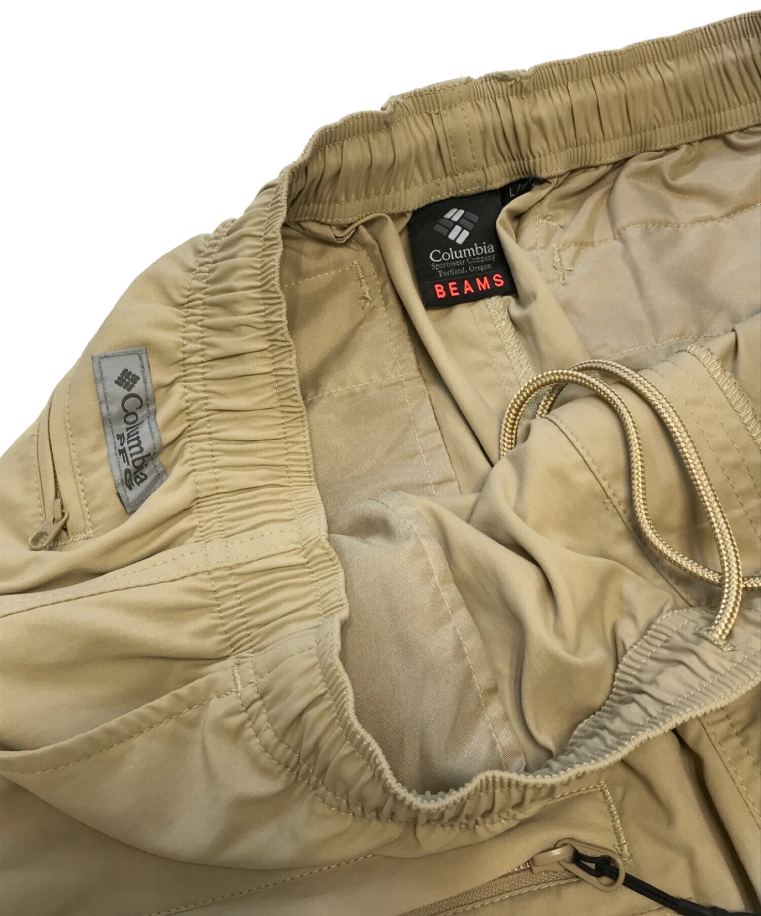 Columbia (コロンビア) BEAMS (ビームス) 別注PFG Logriver BMS Pants フィッシングパンツ ベージュ サイズ:L