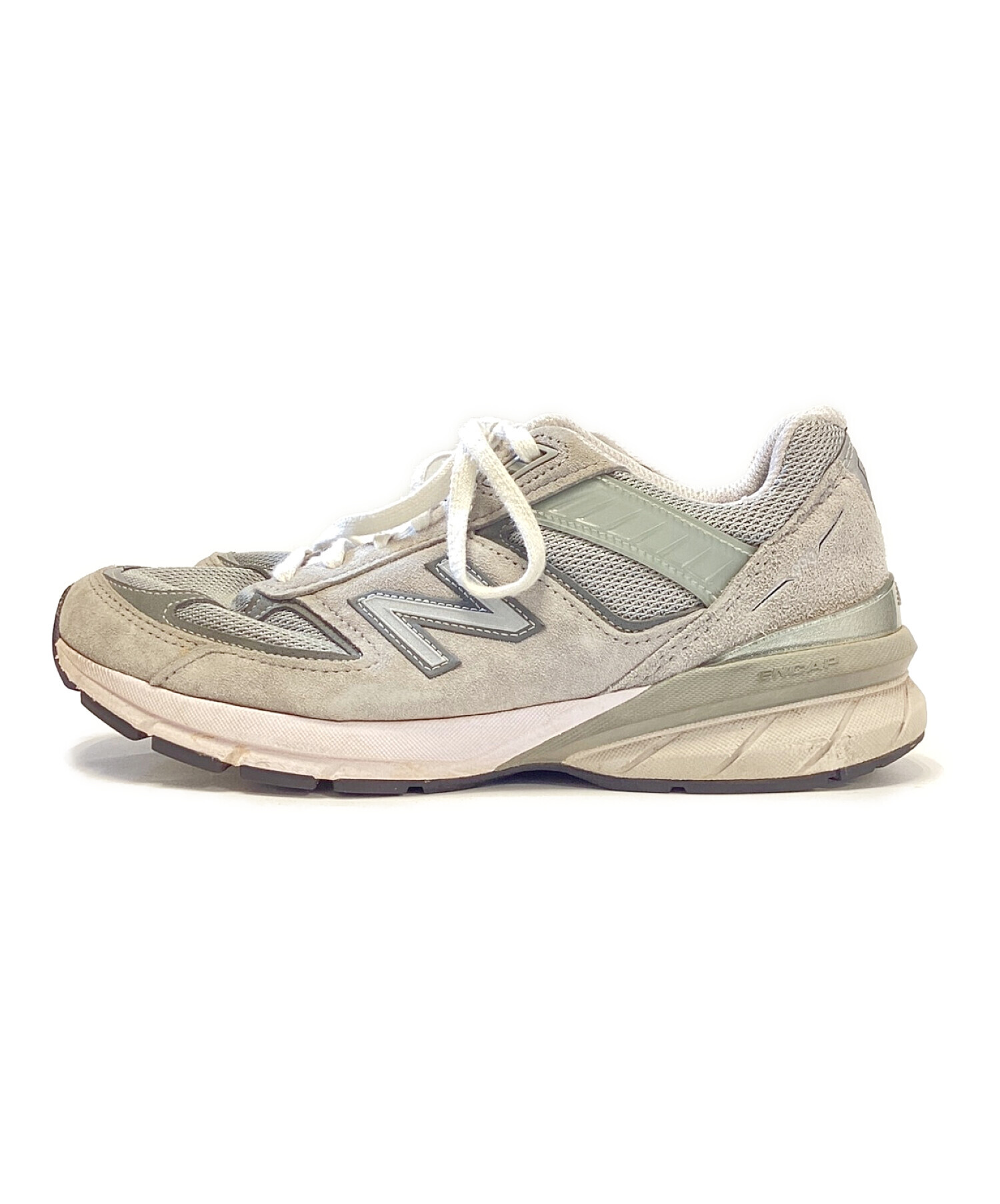 NEW BALANCE (ニューバランス) スニーカー グレー サイズ:US7 1/2/UK7/25.5cm