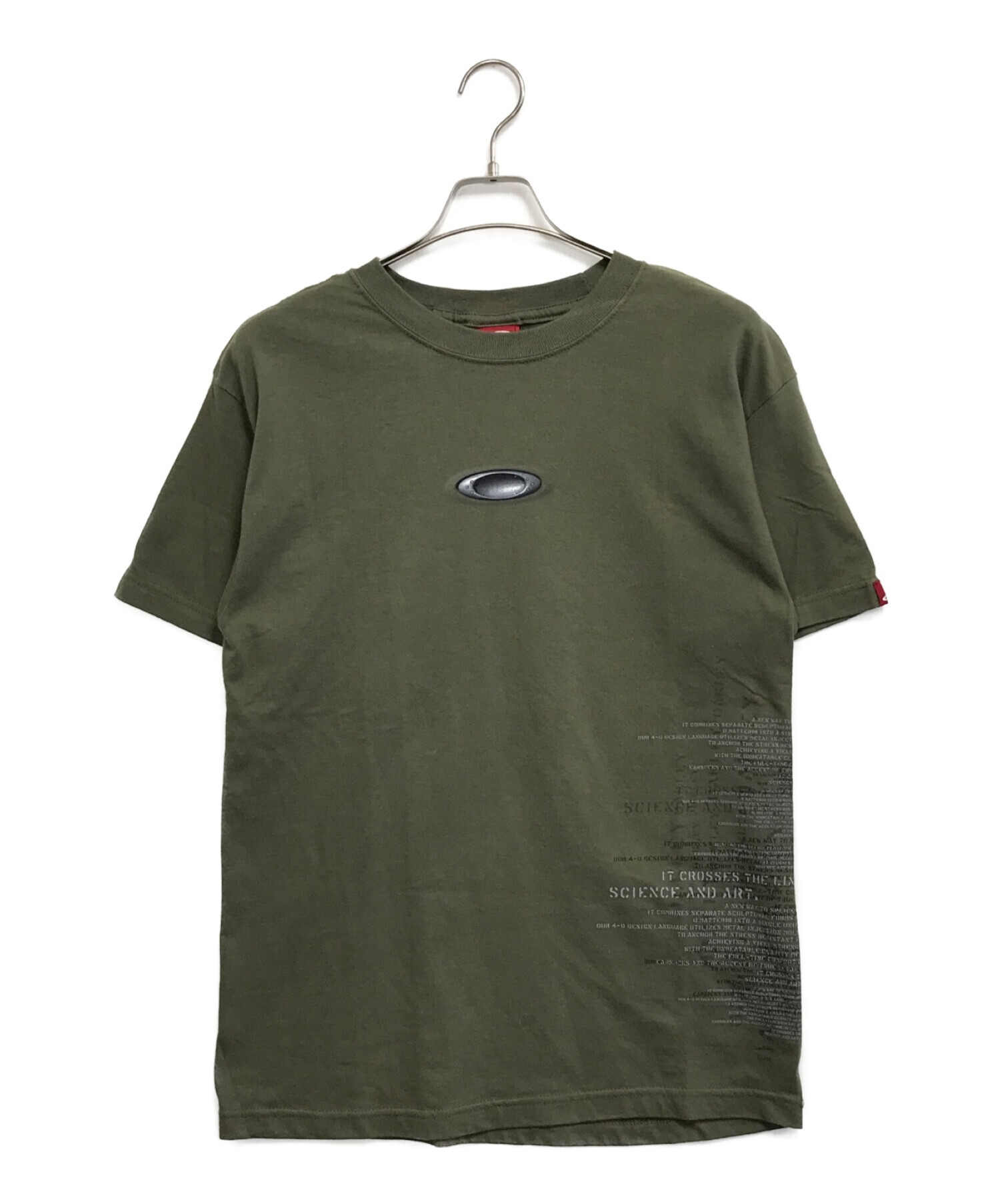 【90’s】oakleyオークリーTシャツdead stock  赤タグ希少○サイズ