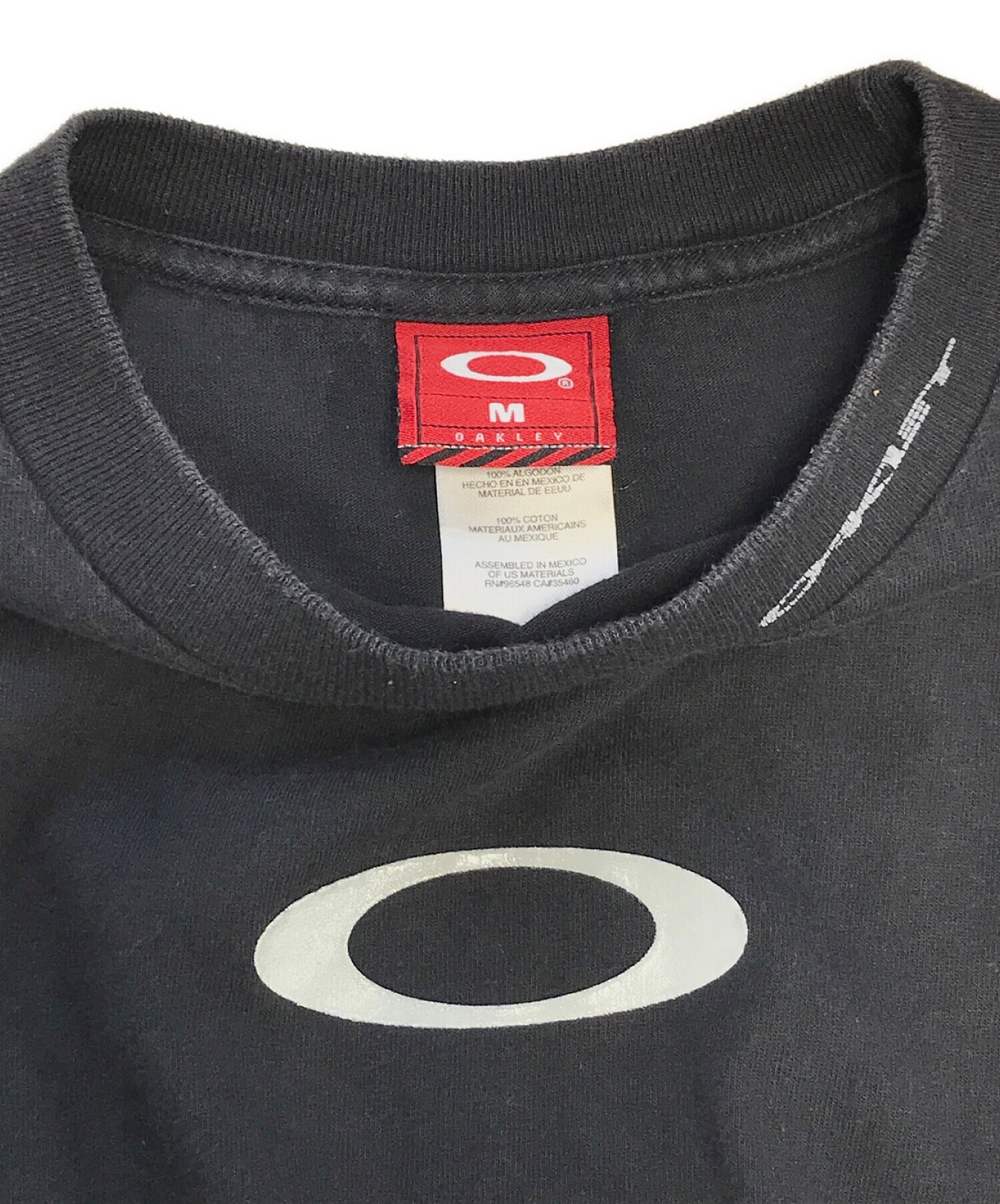 中古・古着通販】OAKLEY (オークリー) [OLD]Tシャツ ブラック サイズ:M