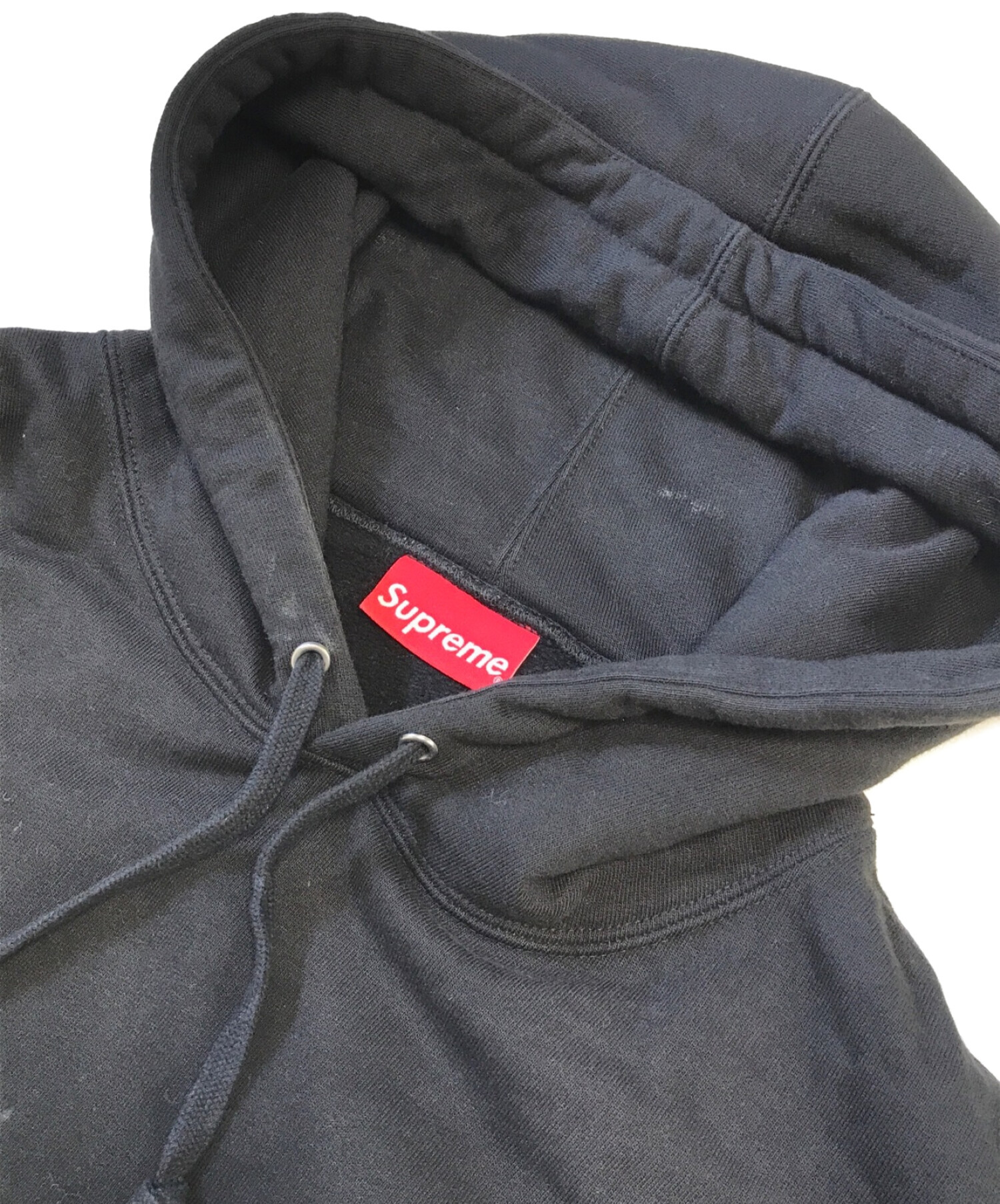 Supreme (シュプリーム) Old English Wrap Hooded Sweatshirt ブラック サイズ:L