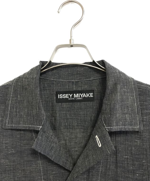 ISSEY MIYAKE WHITE LABEL (イッセイミヤケホワイトレーベル) コットンジャケット グレー サイズ:2