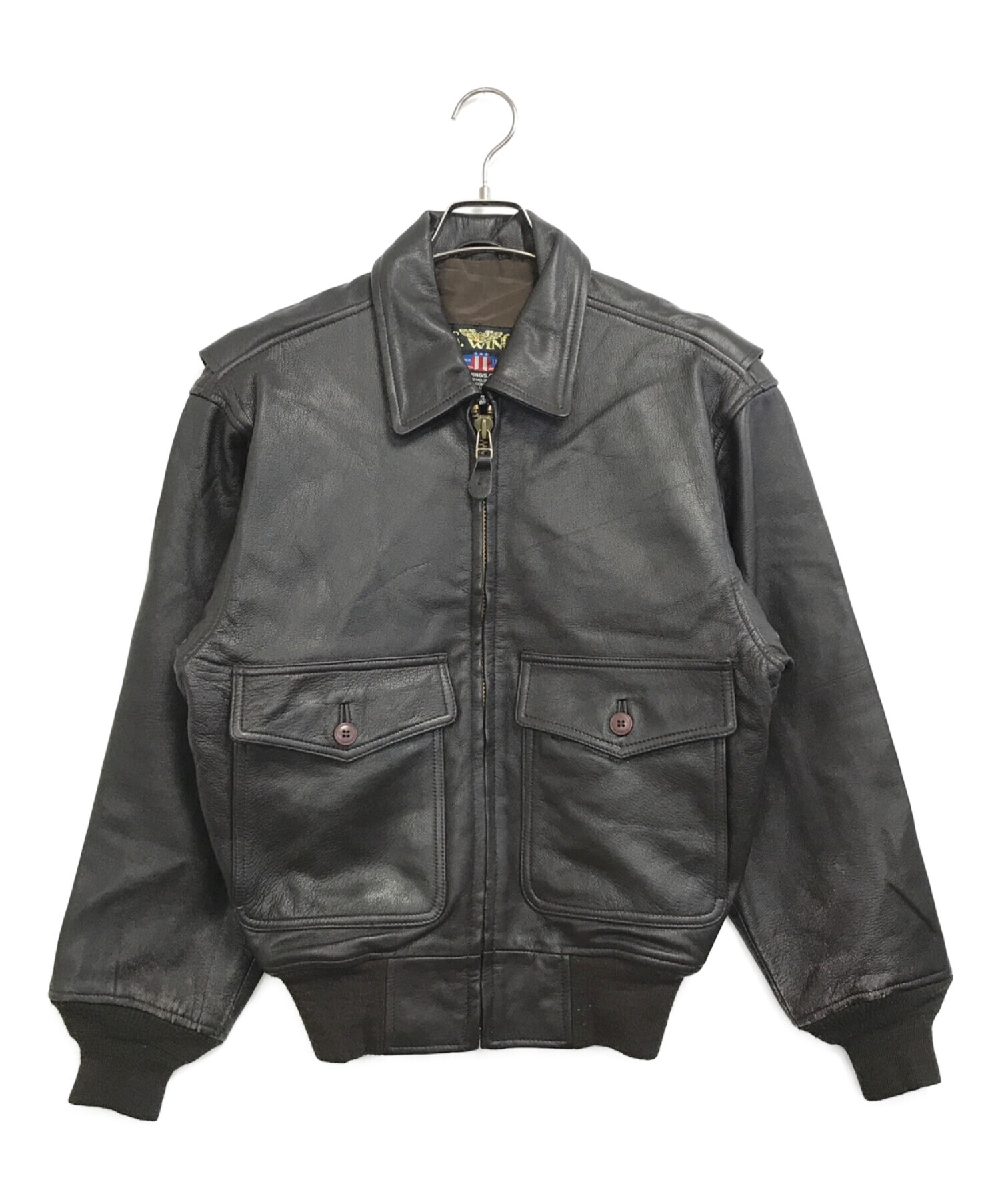 80〜90s EMPORIO ARMANI レザーフライトジャケット | malatya-shop.eu