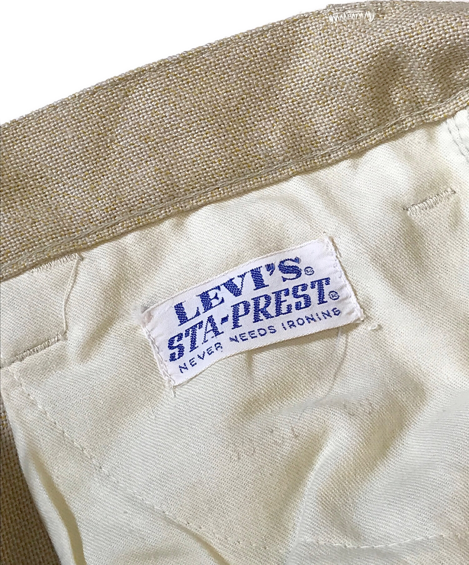 中古・古着通販】LEVI'S (リーバイス) スタプレ イエロー サイズ:W30