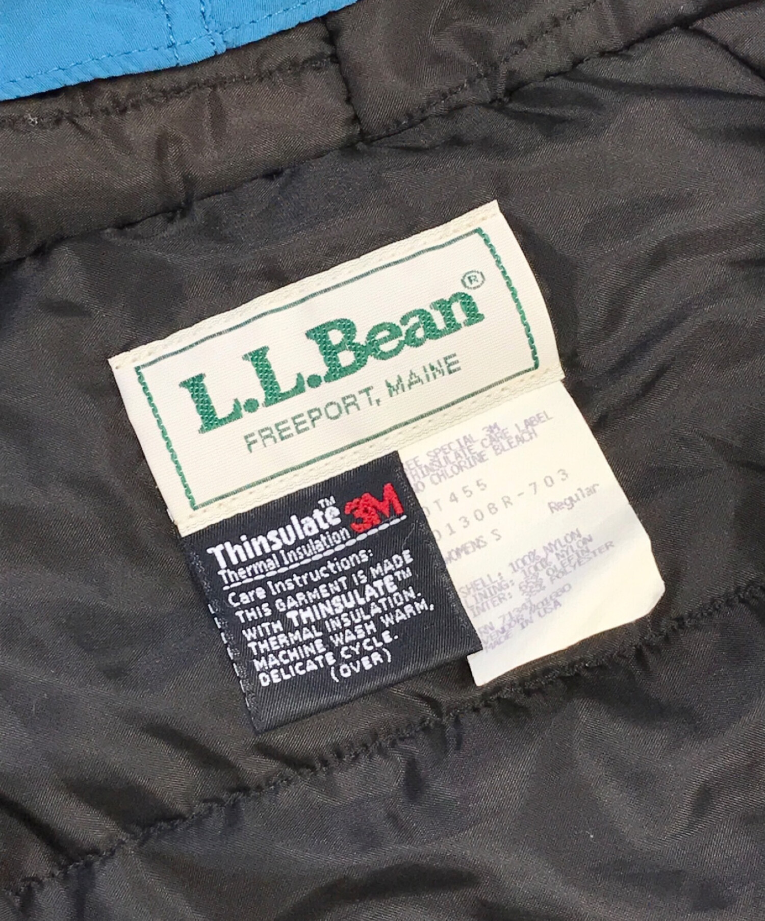 中古・古着通販】L.L.Bean (エルエルビーン) 中綿アノラックパーカー