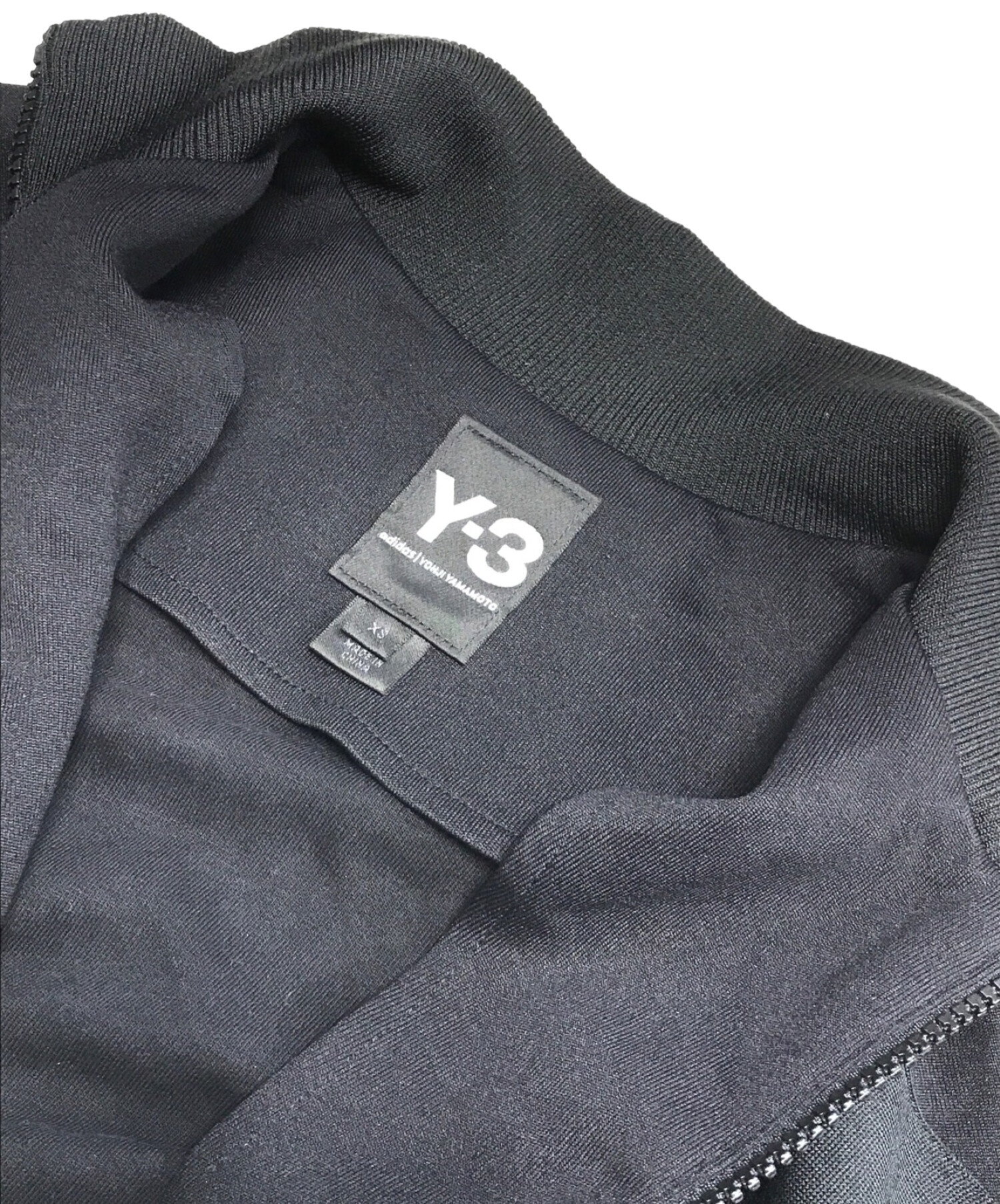 中古・古着通販】Y-3 (ワイスリー) ジップアップワンピース ブラック