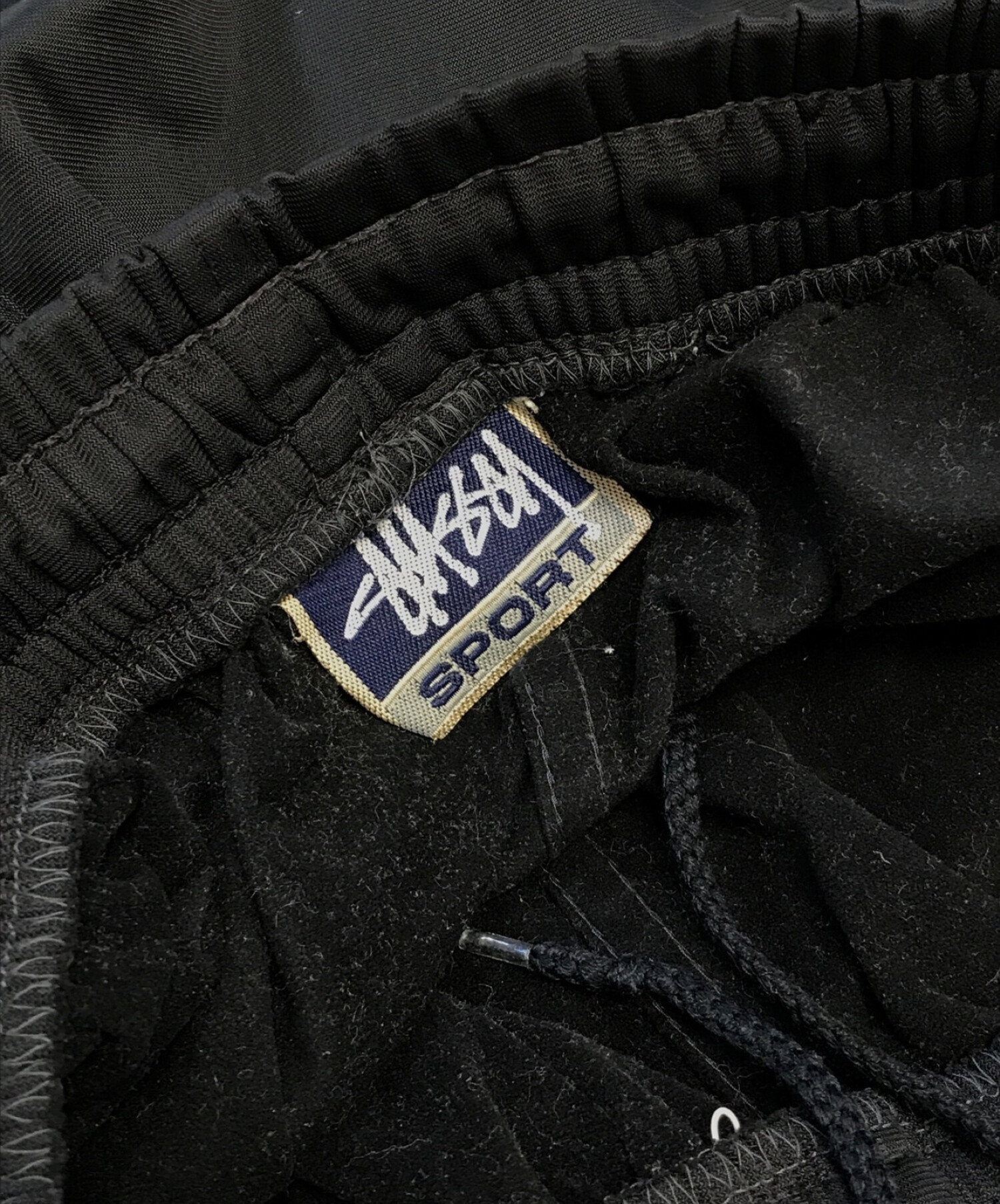 stussy sport (ステューシー スポーツ) サイドラインナイロンパンツ ブラック サイズ:表記なし