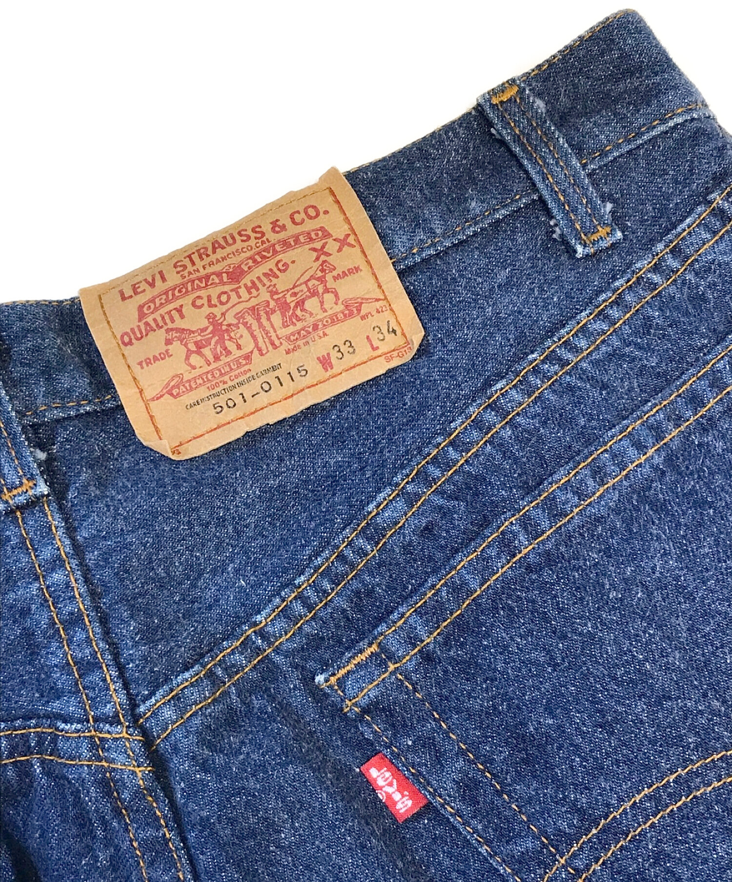 中古・古着通販】LEVI'S (リーバイス) 80's501デニムパンツ インディゴ