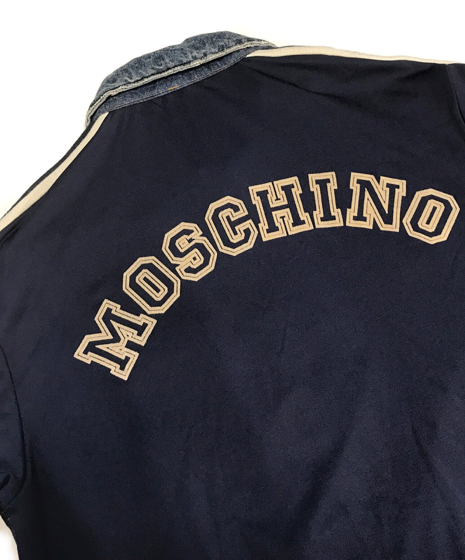 中古・古着通販】MOSCHINO (モスキーノ) ドッキングデニムジャケット