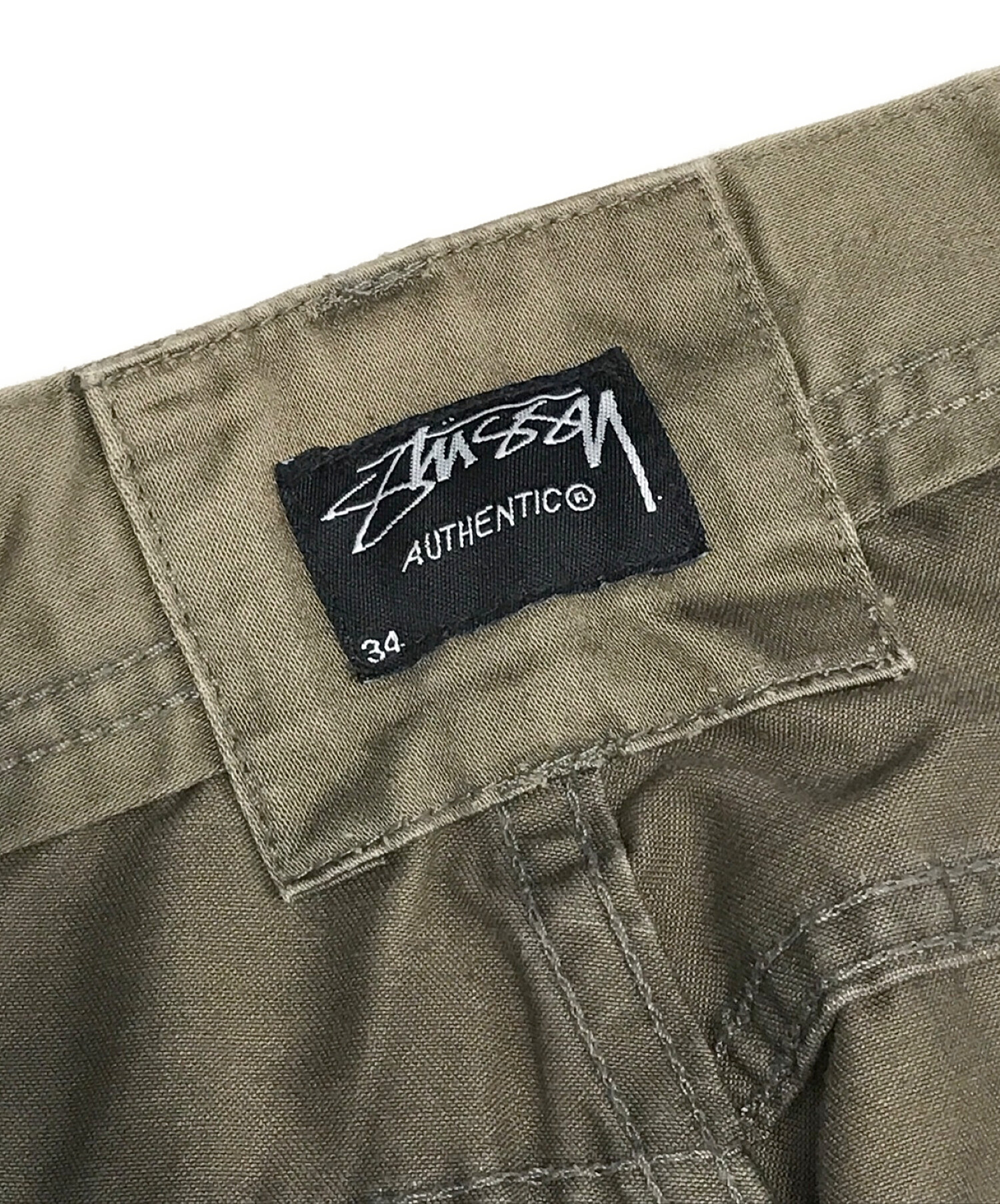 中古・古着通販】stussy (ステューシー) ミリタリーカーゴパンツ