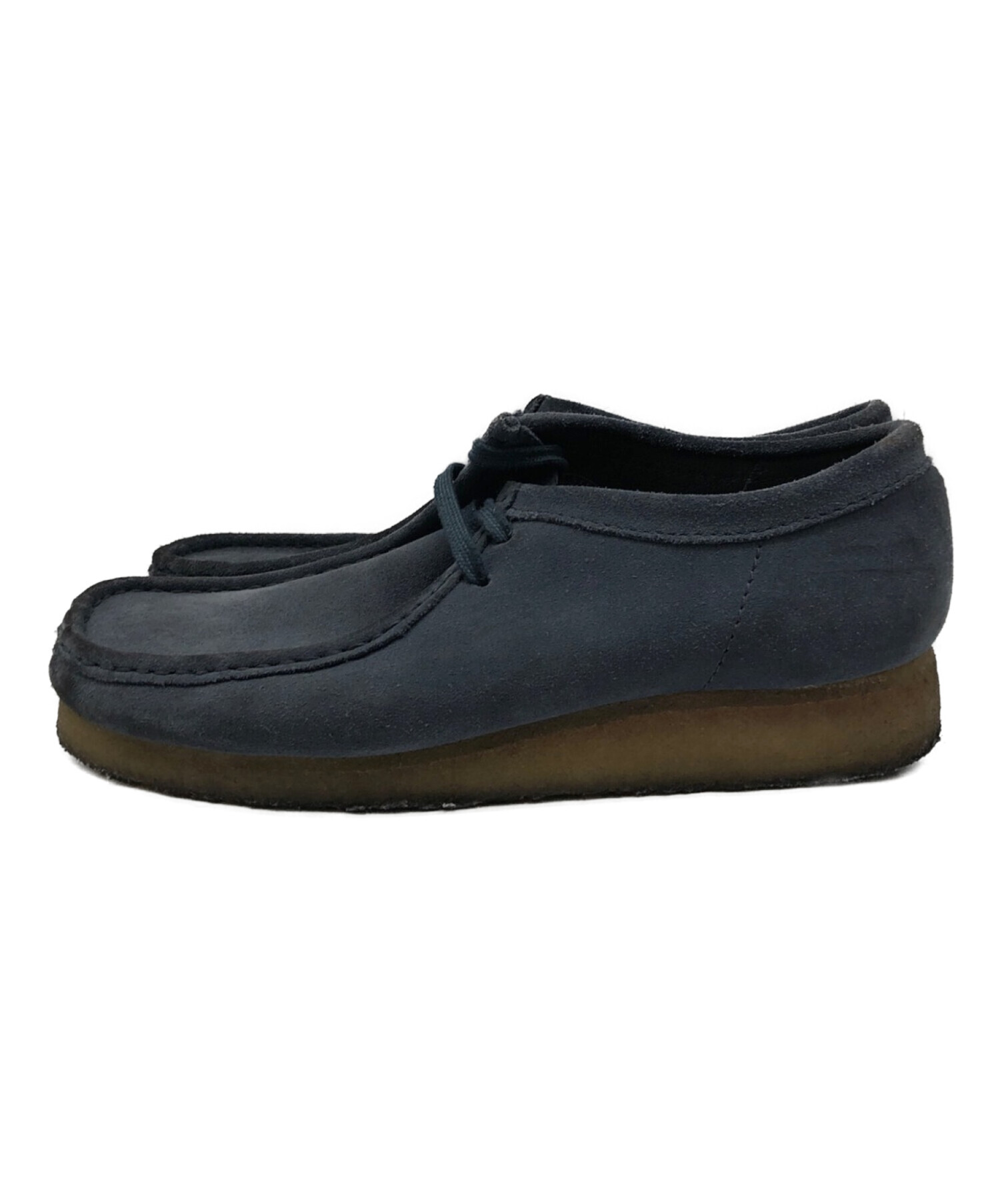 中古・古着通販】CLARKS (クラークス) ワラビーシューズ パープル