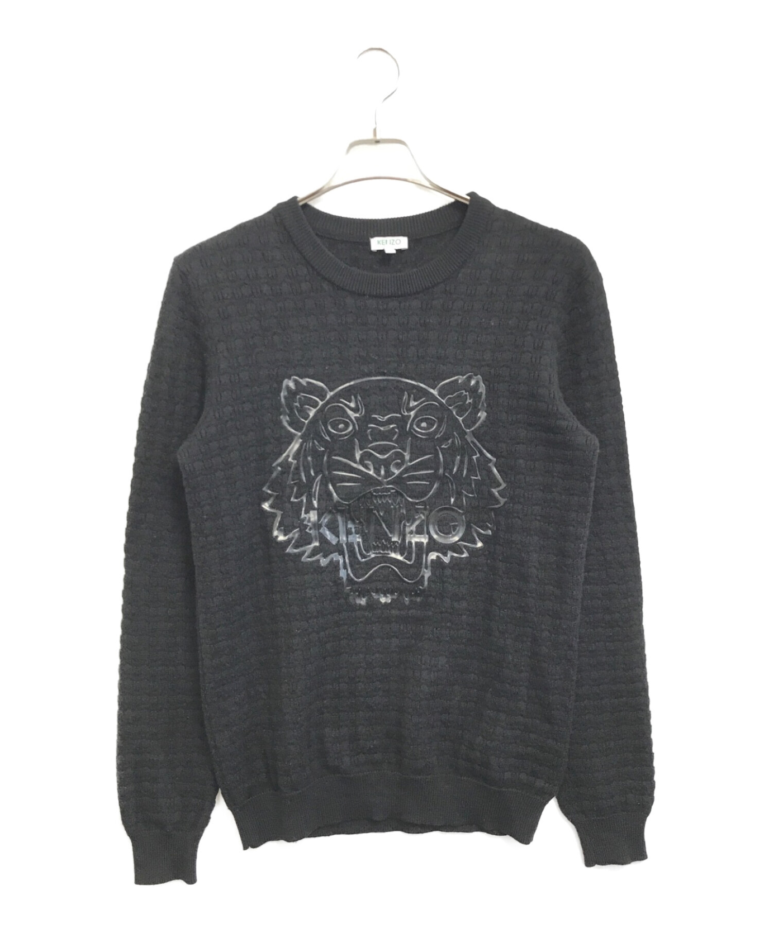 KENZO (ケンゾー) SILICON TIGER KNIT ブラック サイズ:S