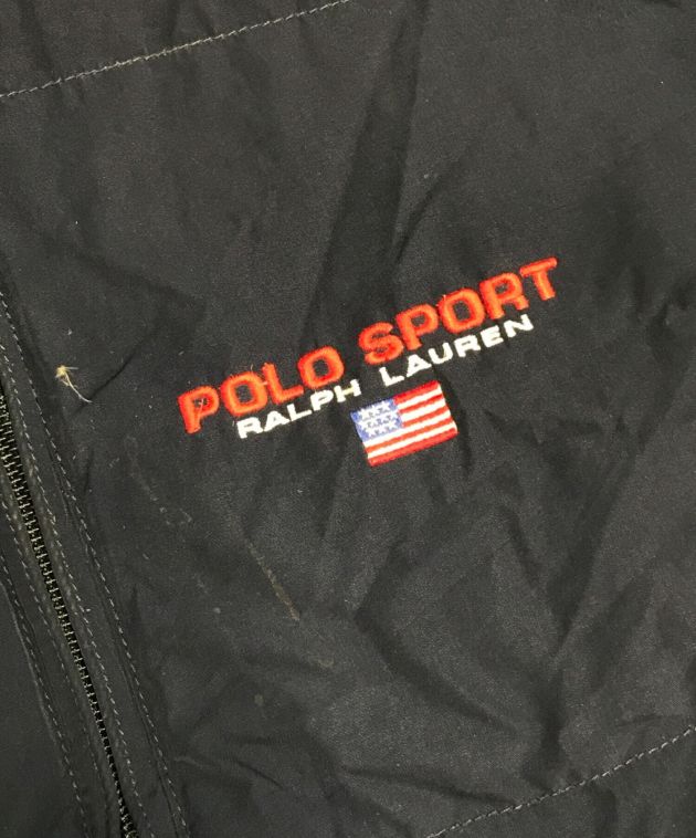 POLO SPORT (ポロスポーツ) ダウンジャケット ブルー サイズ:M