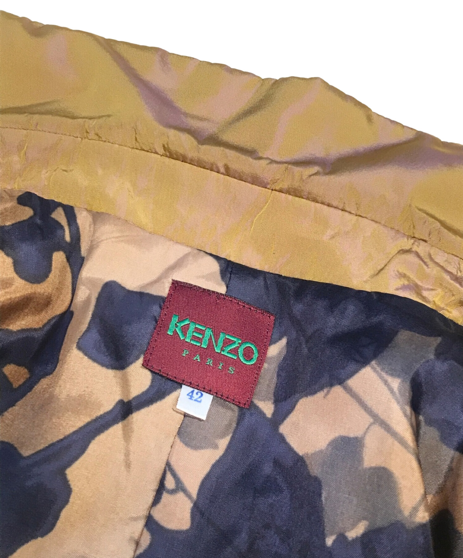 中古・古着通販】KENZO (ケンゾー) コート 玉虫色 サイズ:42｜ブランド