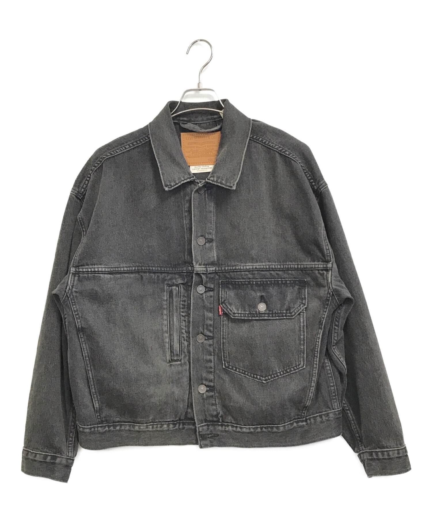 LEVI'S VINTAGE CLOTHING (リーバイスヴィンテージクロージング) ブラックデニムジャケット ブラック サイズ:S