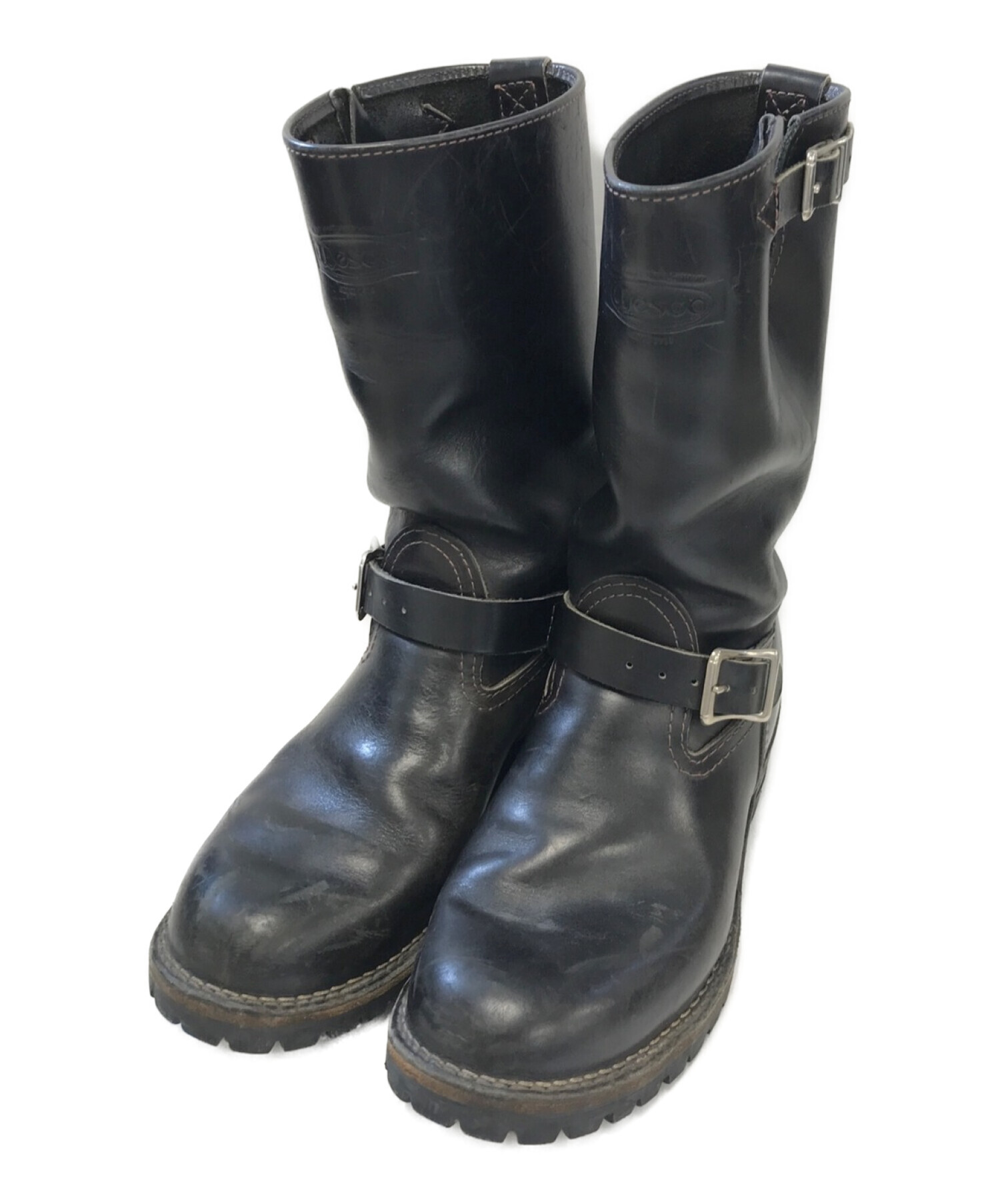 中古・古着通販】WESCO (ウェスコ) エンジニアブーツ ブラック サイズ