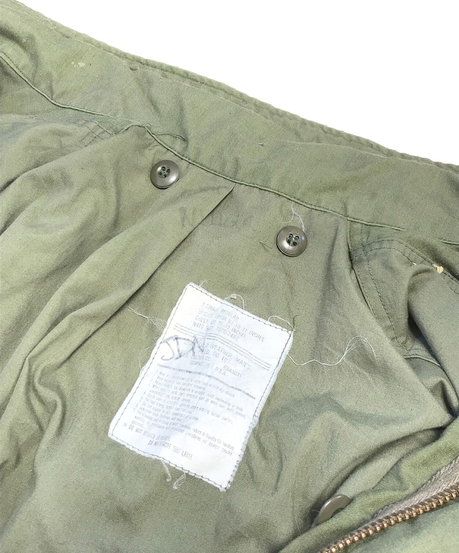 中古・古着通販】VINTAGE MILITARY (ヴィンテージ ミリタリー) M65