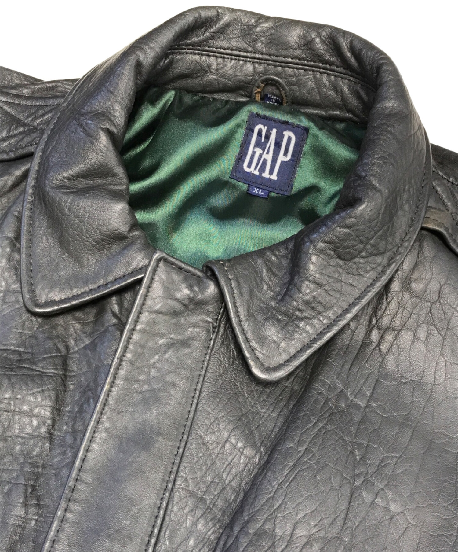 中古・古着通販】GAP (ギャップ) A-2 フライトレザージャケット