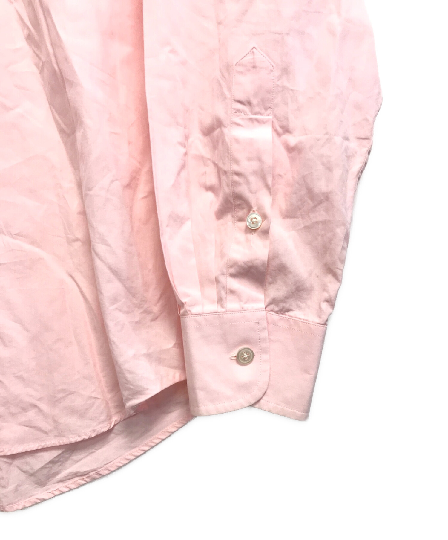中古・古着通販】HERMES (エルメス) ドレスシャツ ピンク サイズ:16 