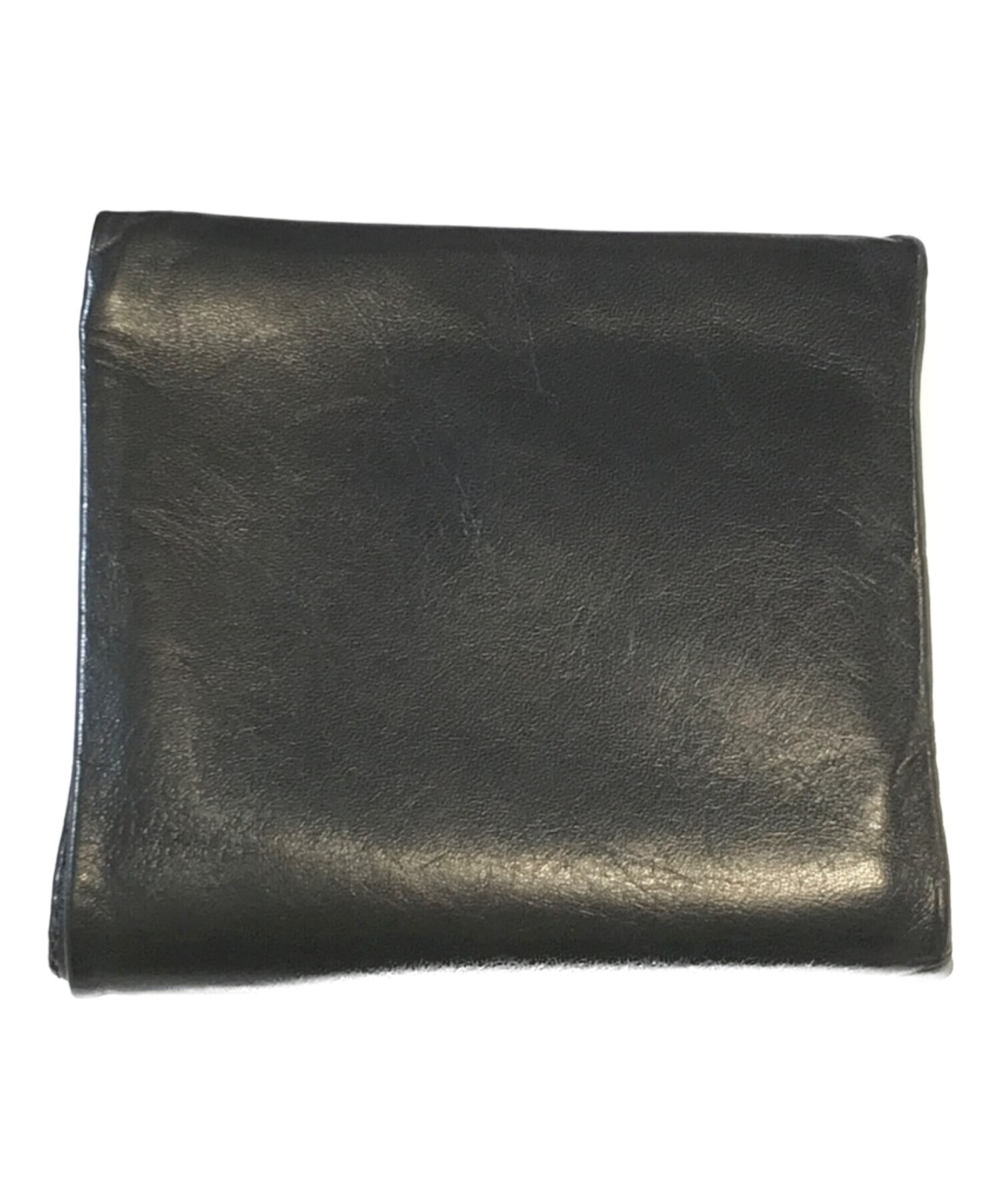 YOHJI YAMAMOTO (ヨウジヤマモト) 2つ折り財布 ブラック サイズ:表記なし