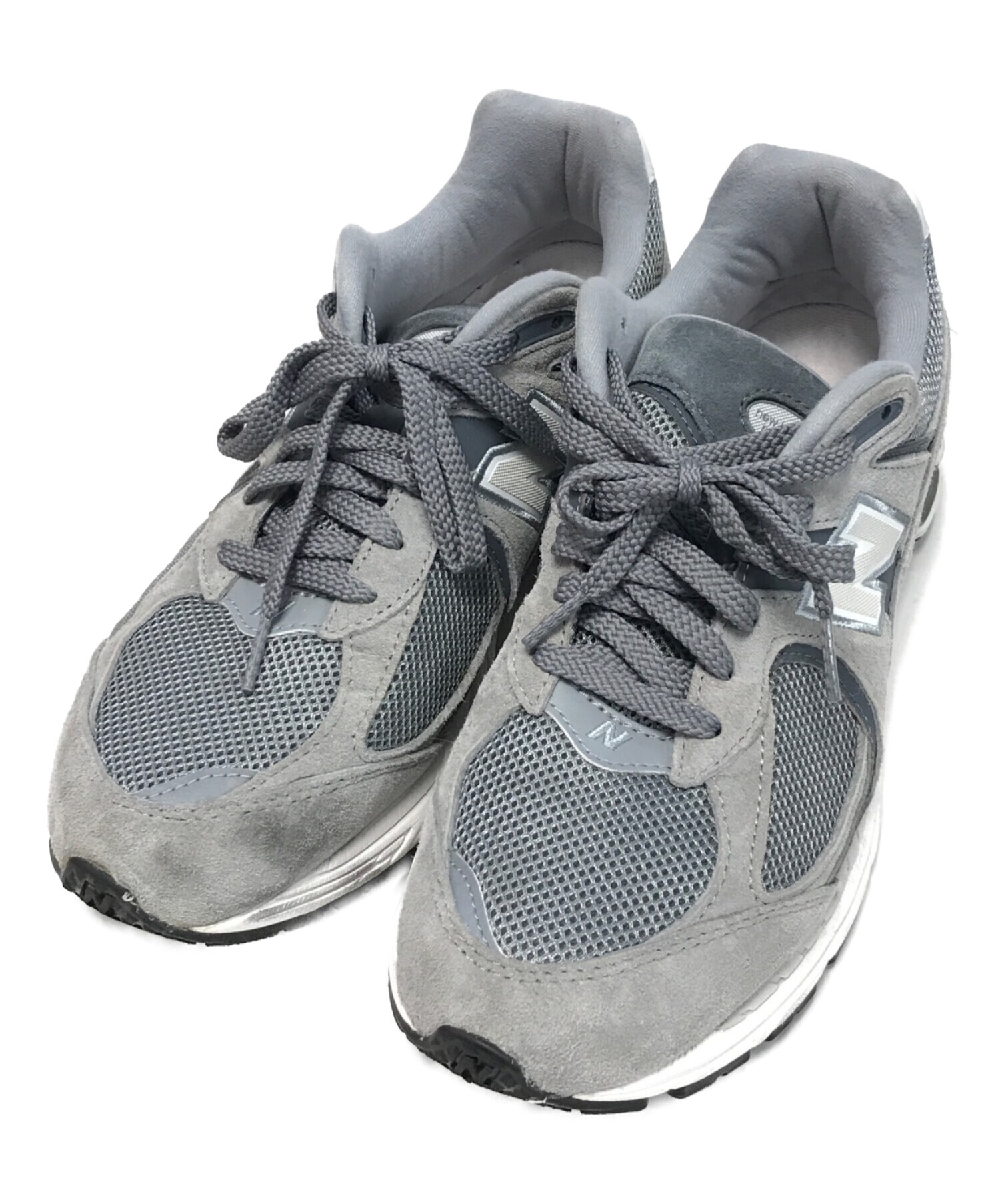 NEW BALANCE (ニューバランス) スニーカー グレー サイズ:US9/UK8.5/EU42.5/27cm