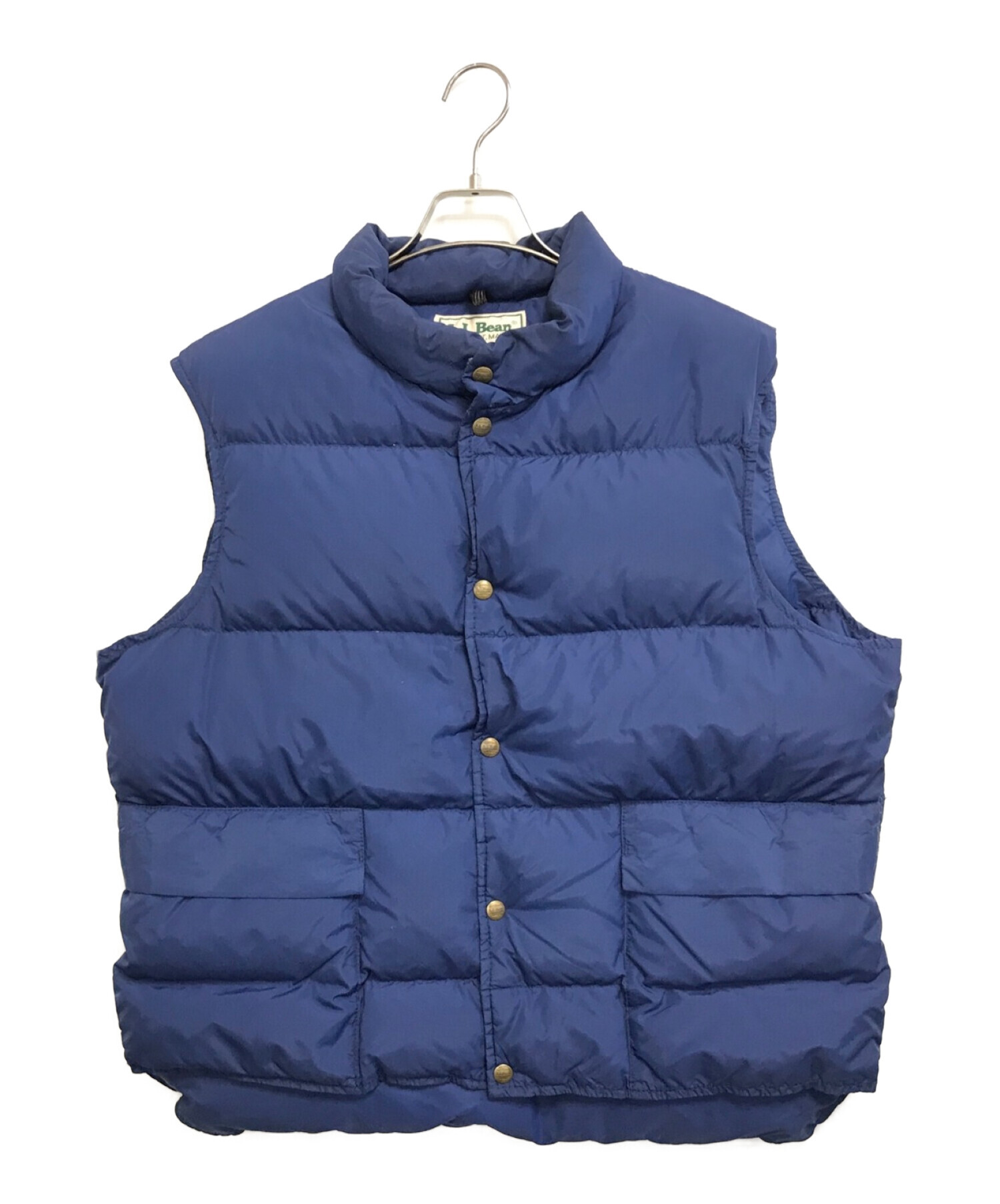 中古・古着通販】L.L.Bean (エルエルビーン) ダウンベスト ブルー