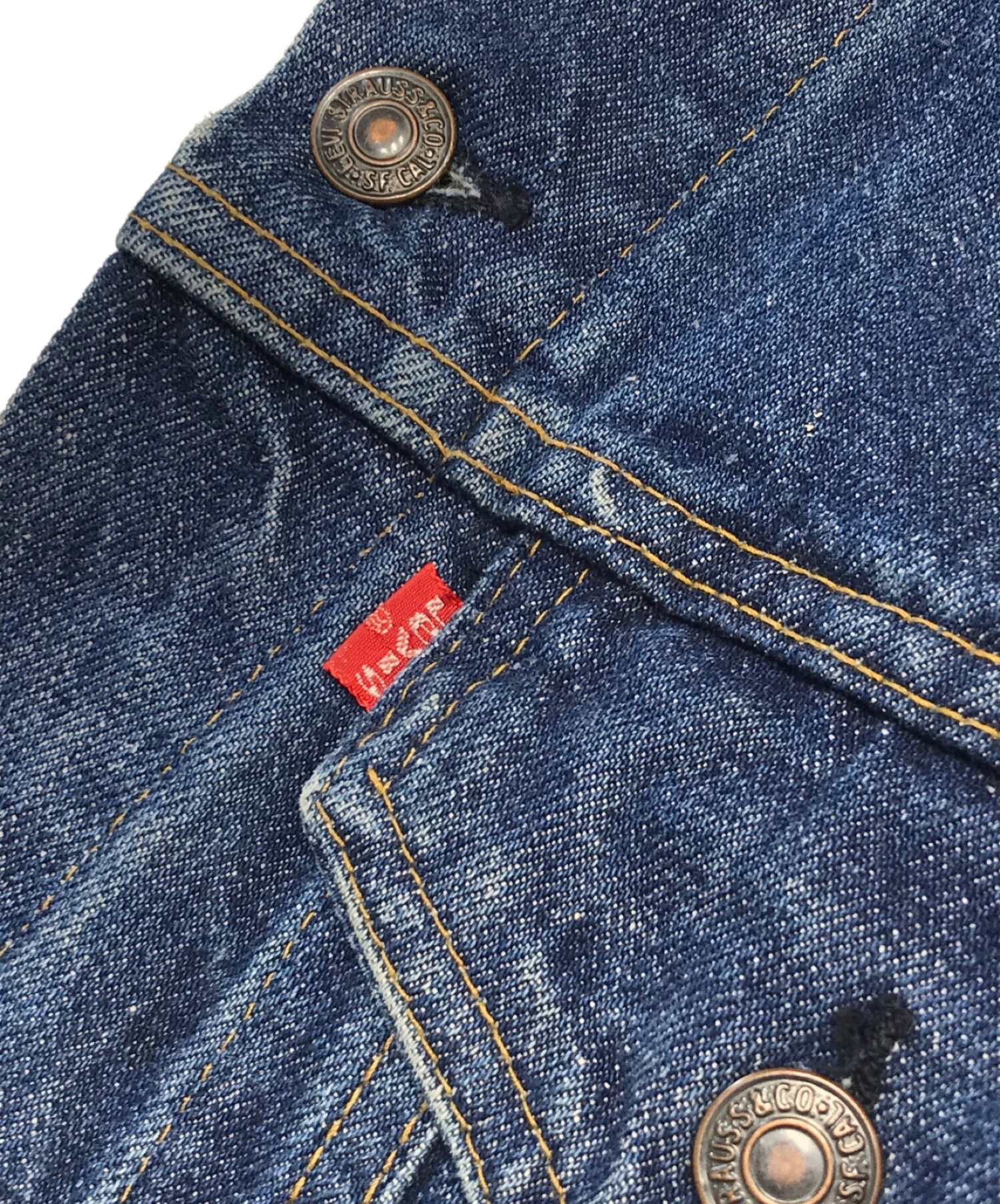 中古・古着通販】LEVI'S (リーバイス) デニムジャケット インディゴ