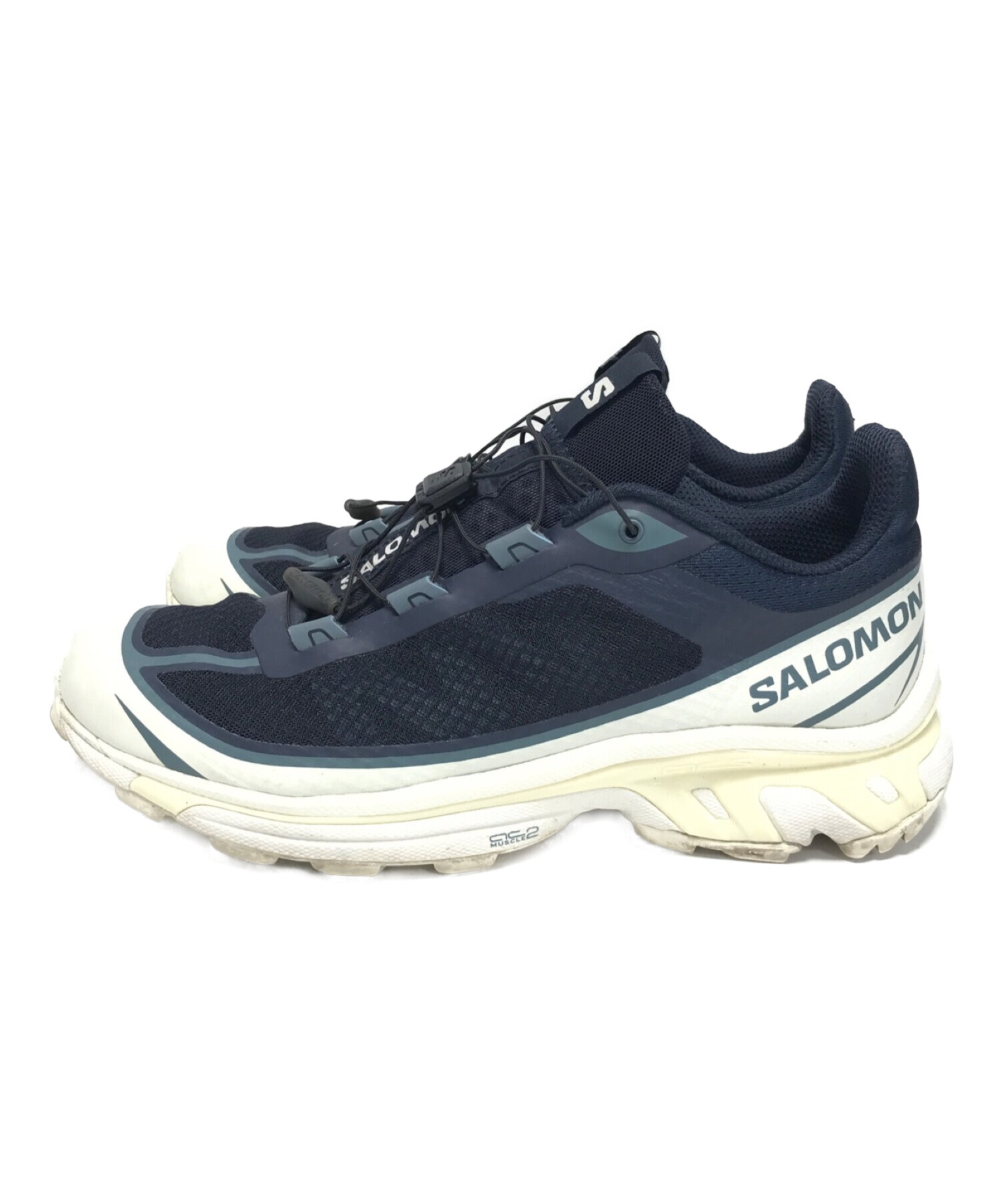 中古・古着通販】SALOMON (サロモン) スニーカー ネイビー サイズ:UK8 