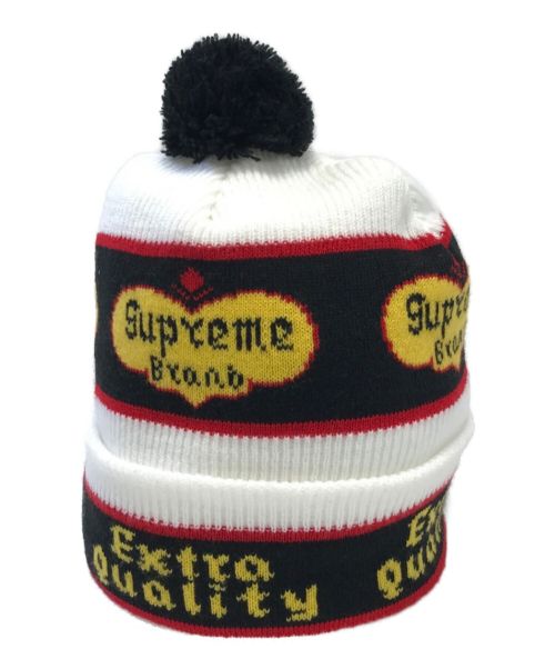 中古・古着通販】SUPREME (シュプリーム) ボンボンニット帽 ホワイト サイズ:表記なし｜ブランド・古着通販 トレファク公式【TREFAC  FASHION】スマホサイト