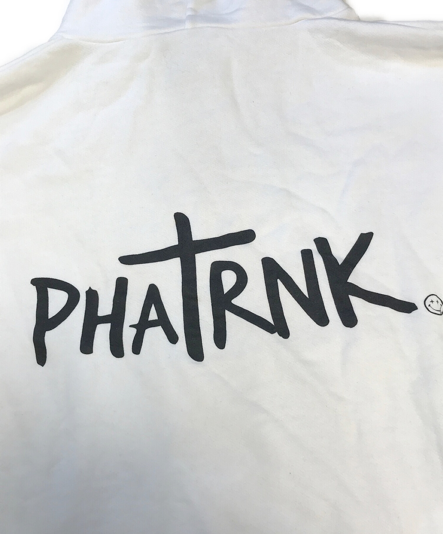 PHATRNK (ファットランク) パーカー ホワイト サイズ:L