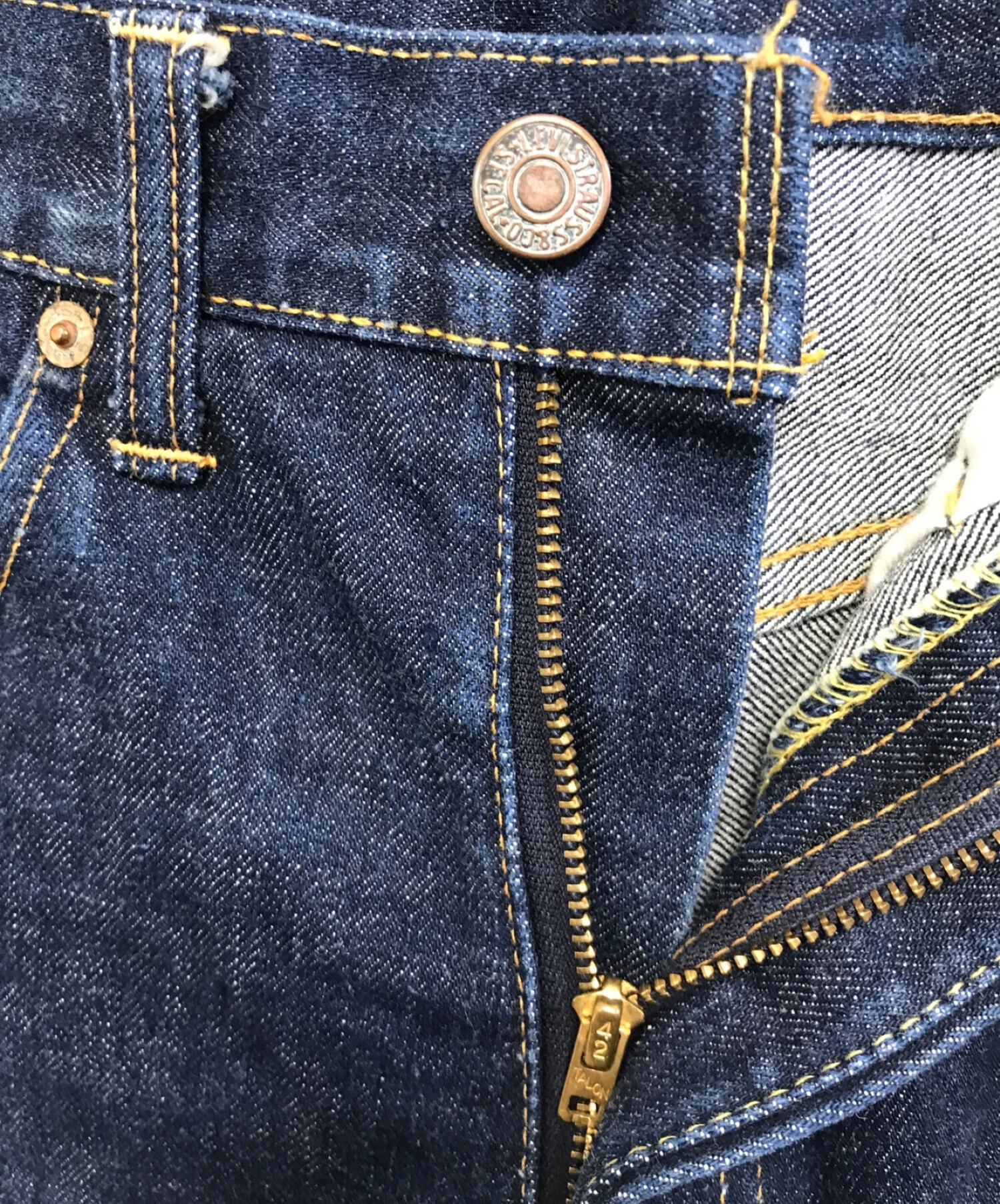 中古・古着通販】LEVI'S (リーバイス) フレアデニムパンツ インディゴ