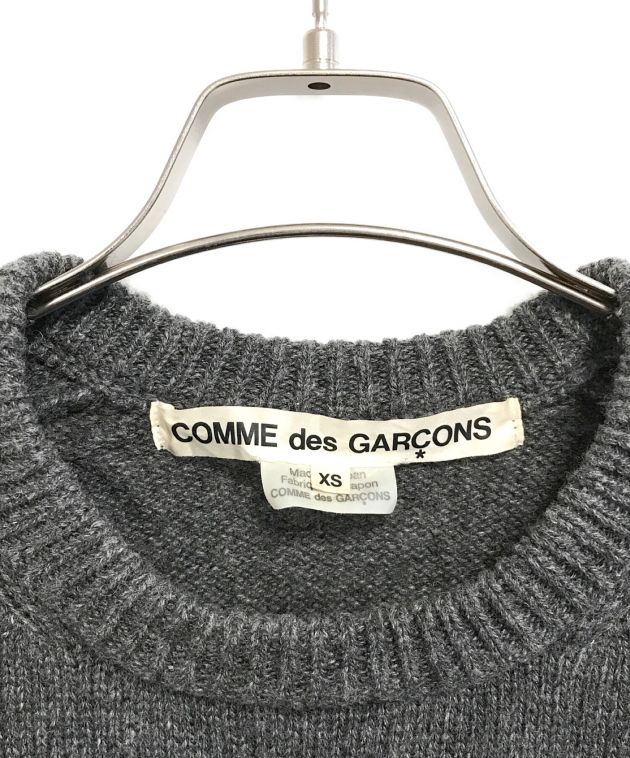 中古・古着通販】COMME des GARCONS (コムデギャルソン) ニット グレー ...