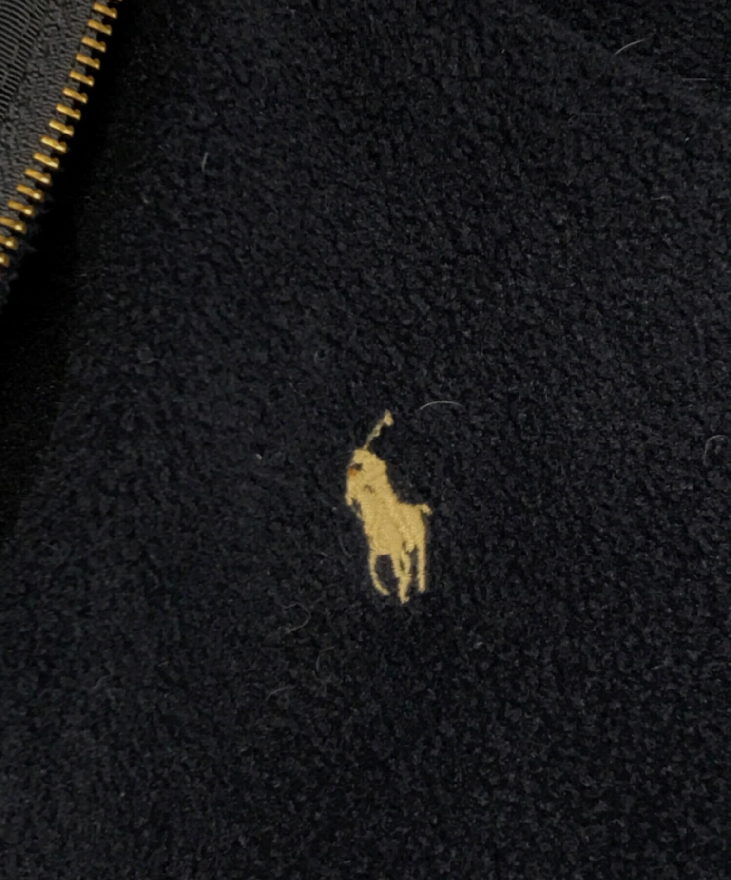 POLO RALPH LAUREN (ポロ・ラルフローレン) フリーススイングトップ ネイビー サイズ:XXL