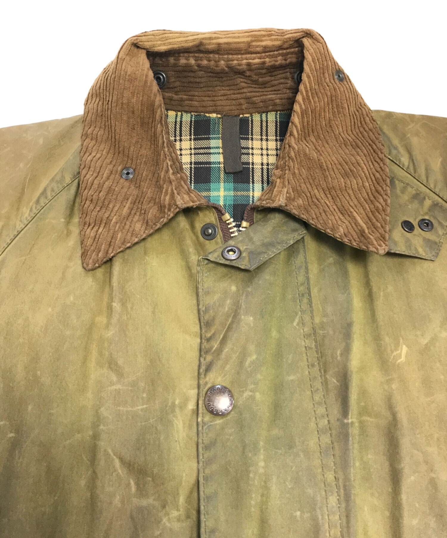 中古・古着通販】Barbour (バブアー) オイルドジャケット グリーン