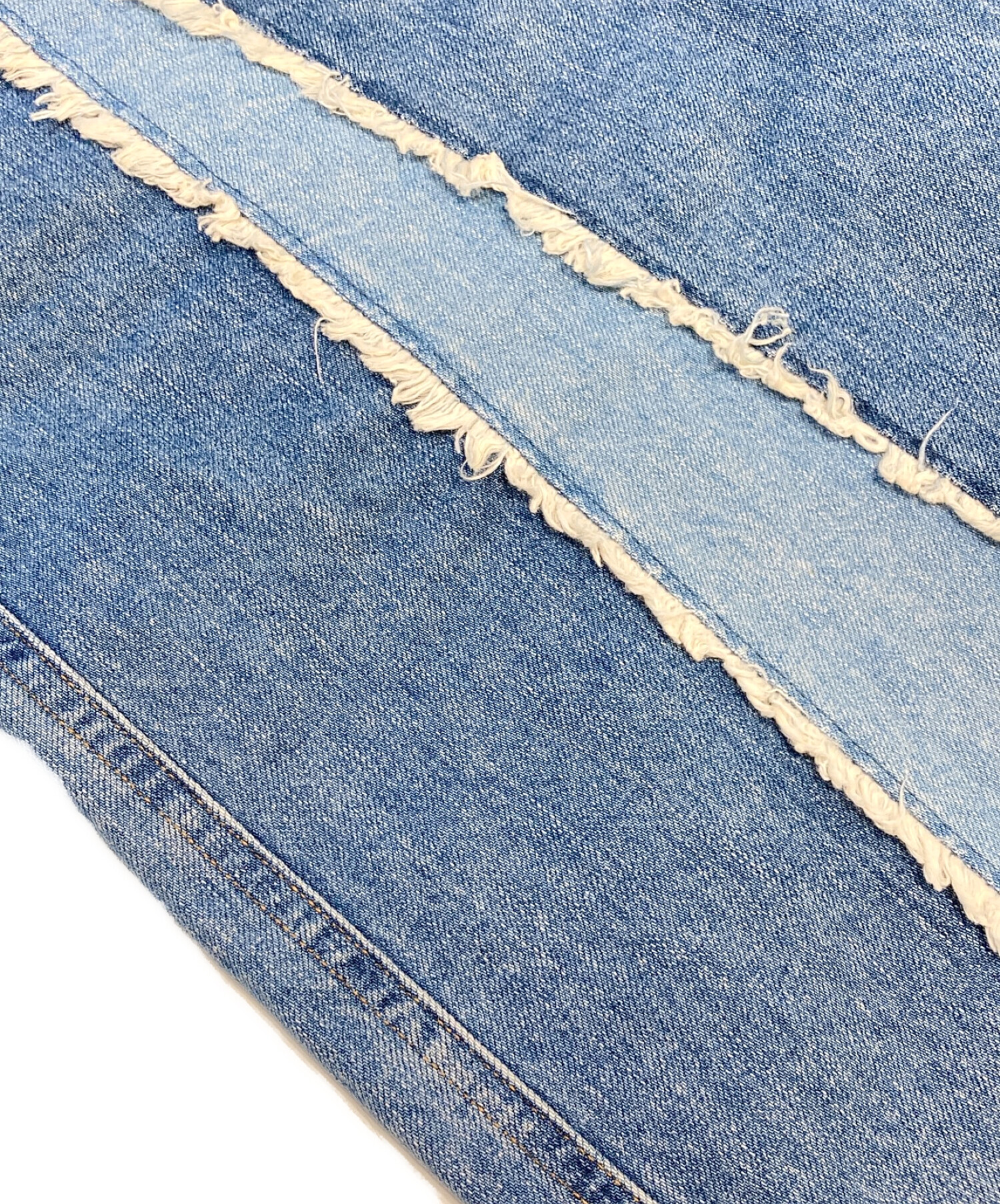 中古・古着通販】jieda (ジエダ) SWITCHING OVER DENIM PANTS インディゴ サイズ:1｜ブランド・古着通販  トレファク公式【TREFAC FASHION】スマホサイト