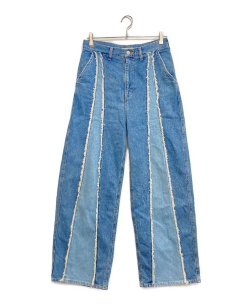 中古・古着通販】jieda (ジエダ) SWITCHING OVER DENIM PANTS インディゴ サイズ:1｜ブランド・古着通販  トレファク公式【TREFAC FASHION】スマホサイト