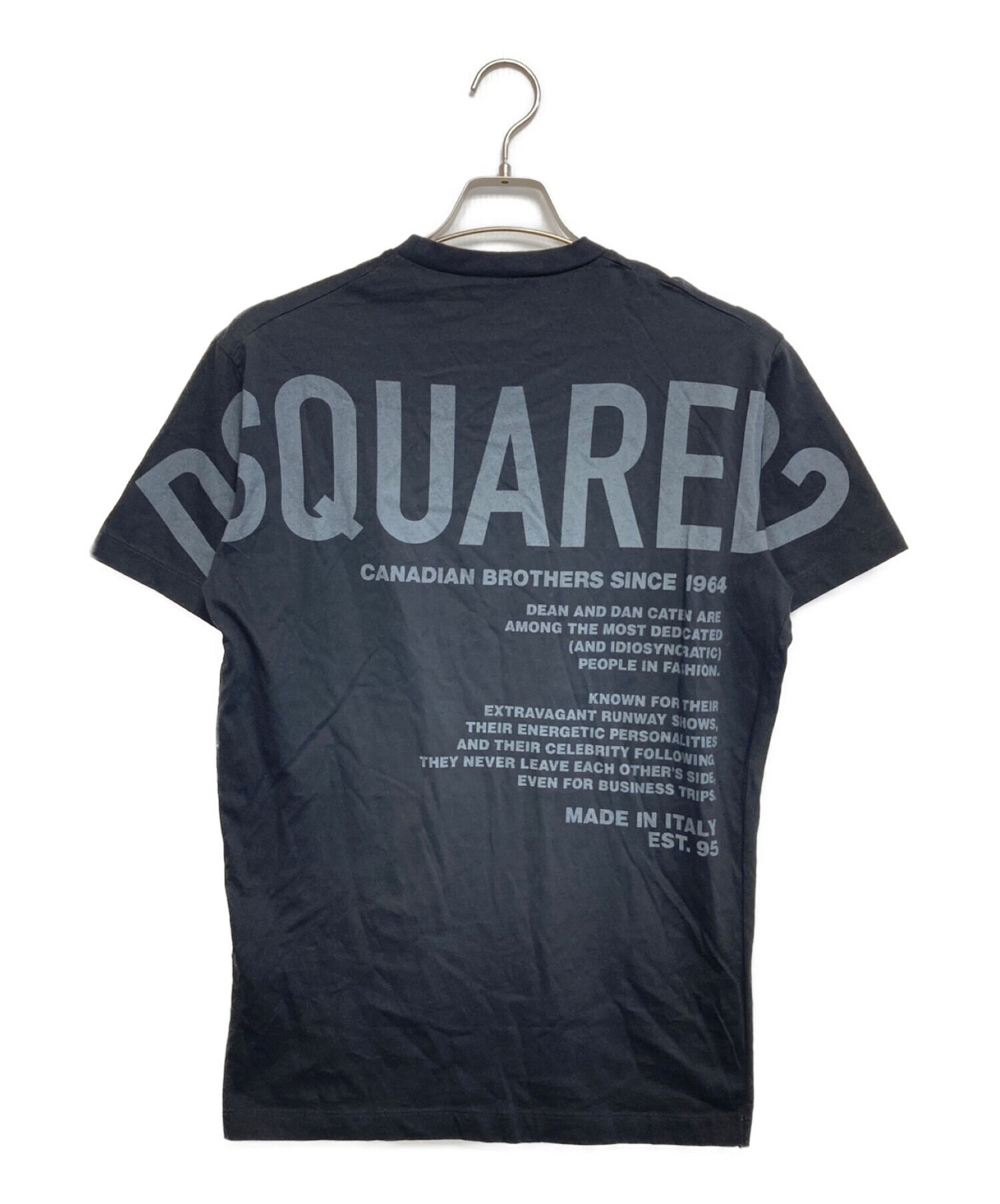 流行商品新品 Dsquared2 ディースクエアード Tシャツ ロゴ S 赤 レッド トップス