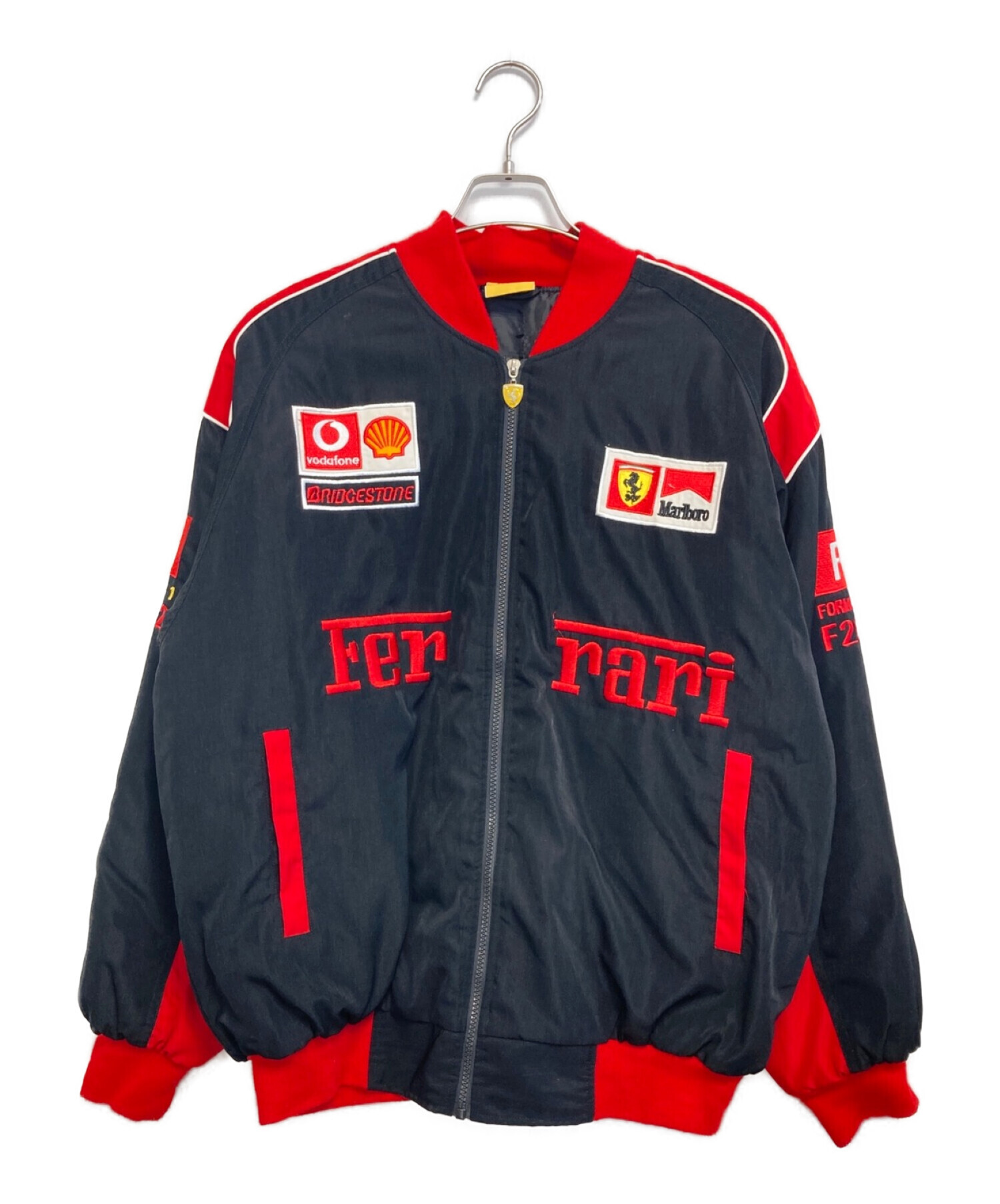 中古・古着通販】Ferrari (フェラーリ) 中綿レーシングジャケット ブラック サイズ:L｜ブランド・古着通販 トレファク公式【TREFAC  FASHION】スマホサイト