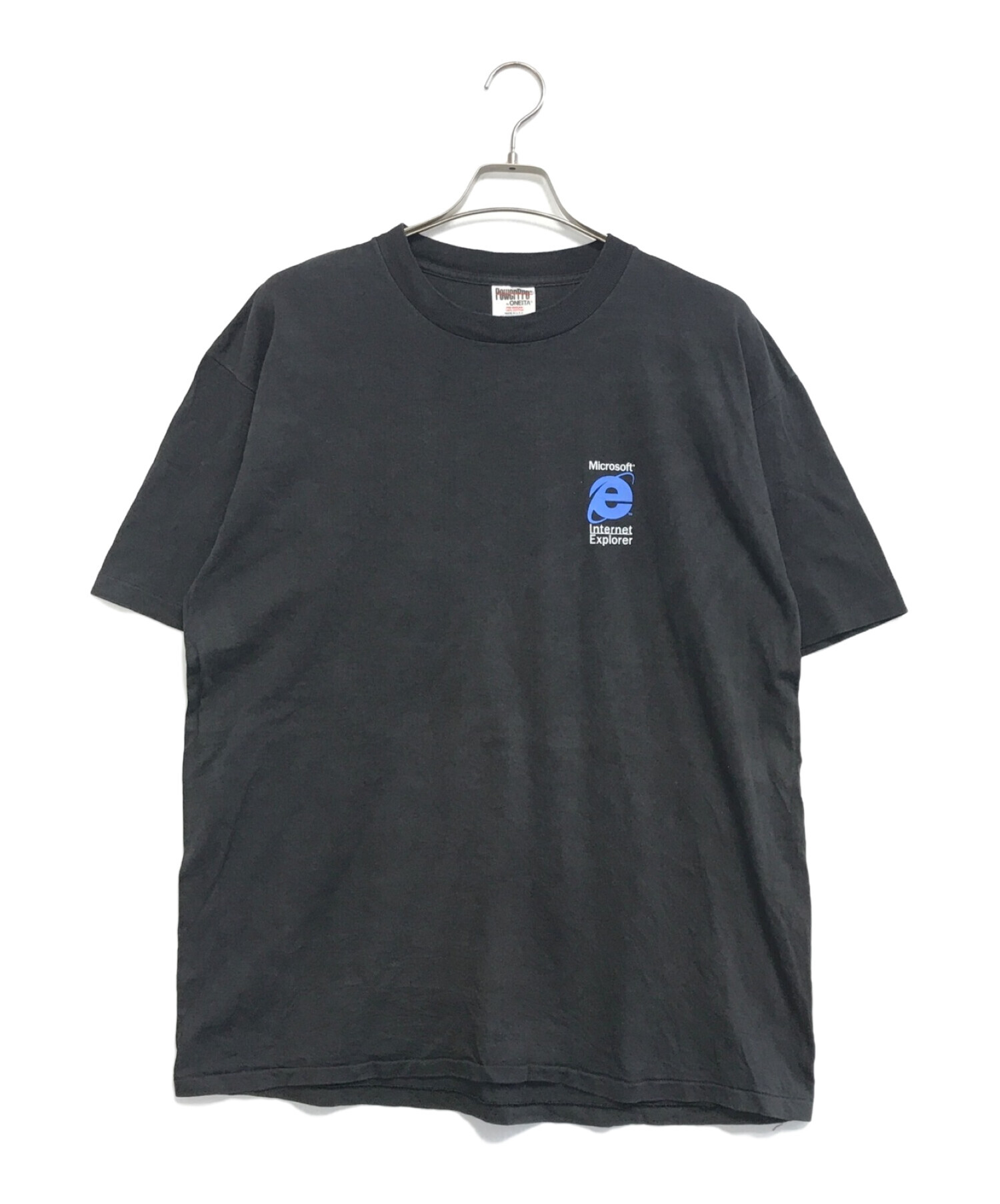 ONEITA (オニータ) 企業Tシャツ ブラック サイズ:XL